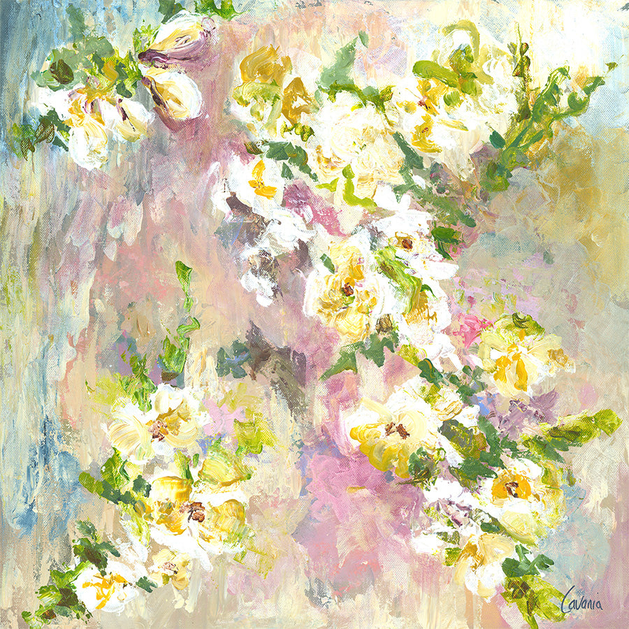 wall-art-print-canvas-poster-framed-Fleur De Jardin, Style C-1