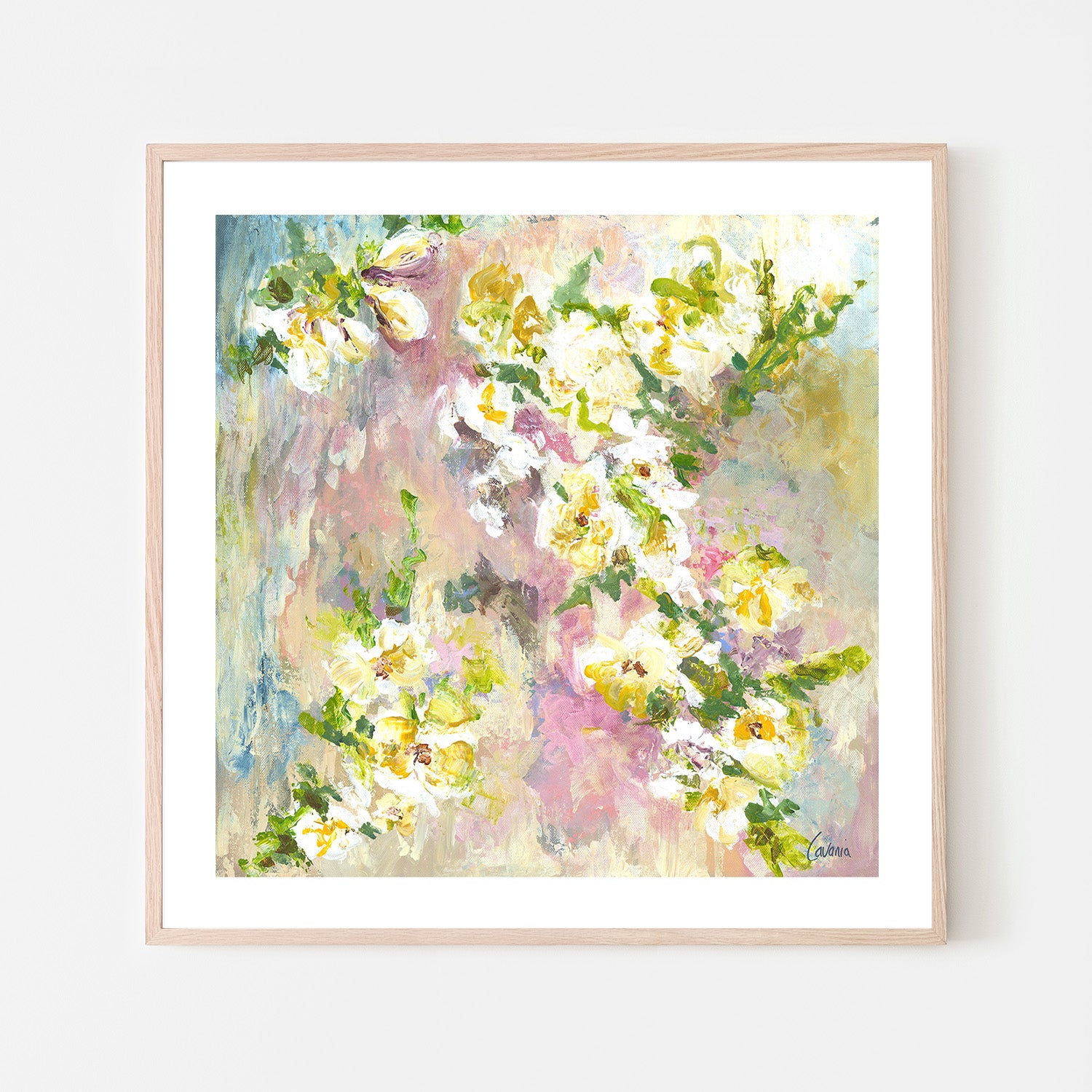 wall-art-print-canvas-poster-framed-Fleur De Jardin, Style C-6