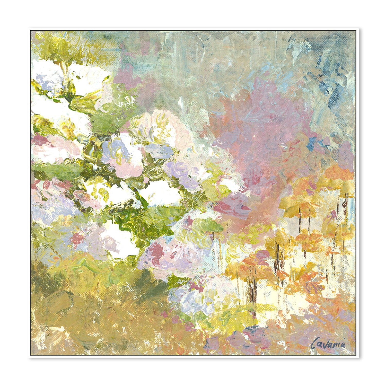 wall-art-print-canvas-poster-framed-Fleur De Jardin, Style D-5
