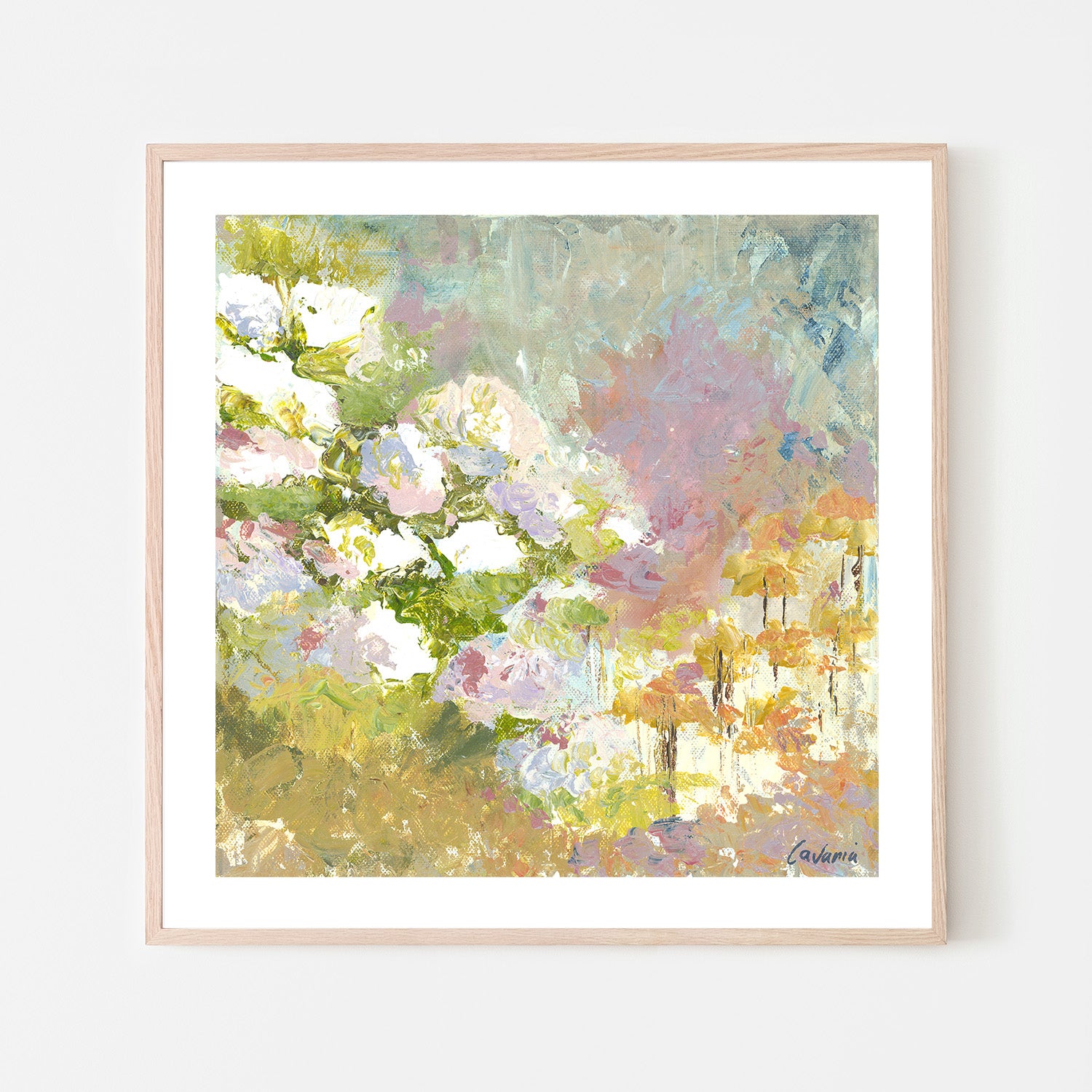 wall-art-print-canvas-poster-framed-Fleur De Jardin, Style D-6