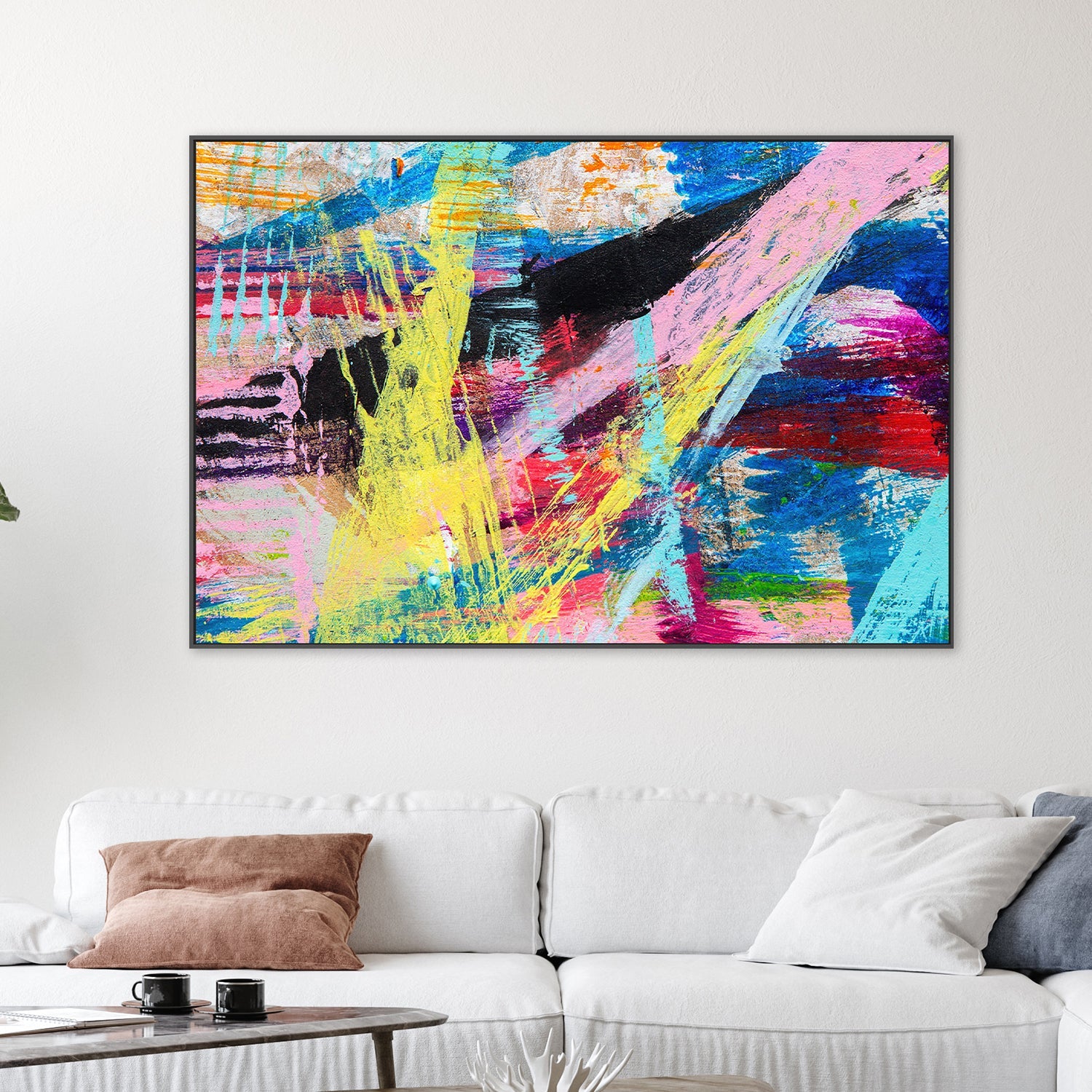 wall-art-print-canvas-poster-framed-Flickering Shardes , By Filippoloco-2