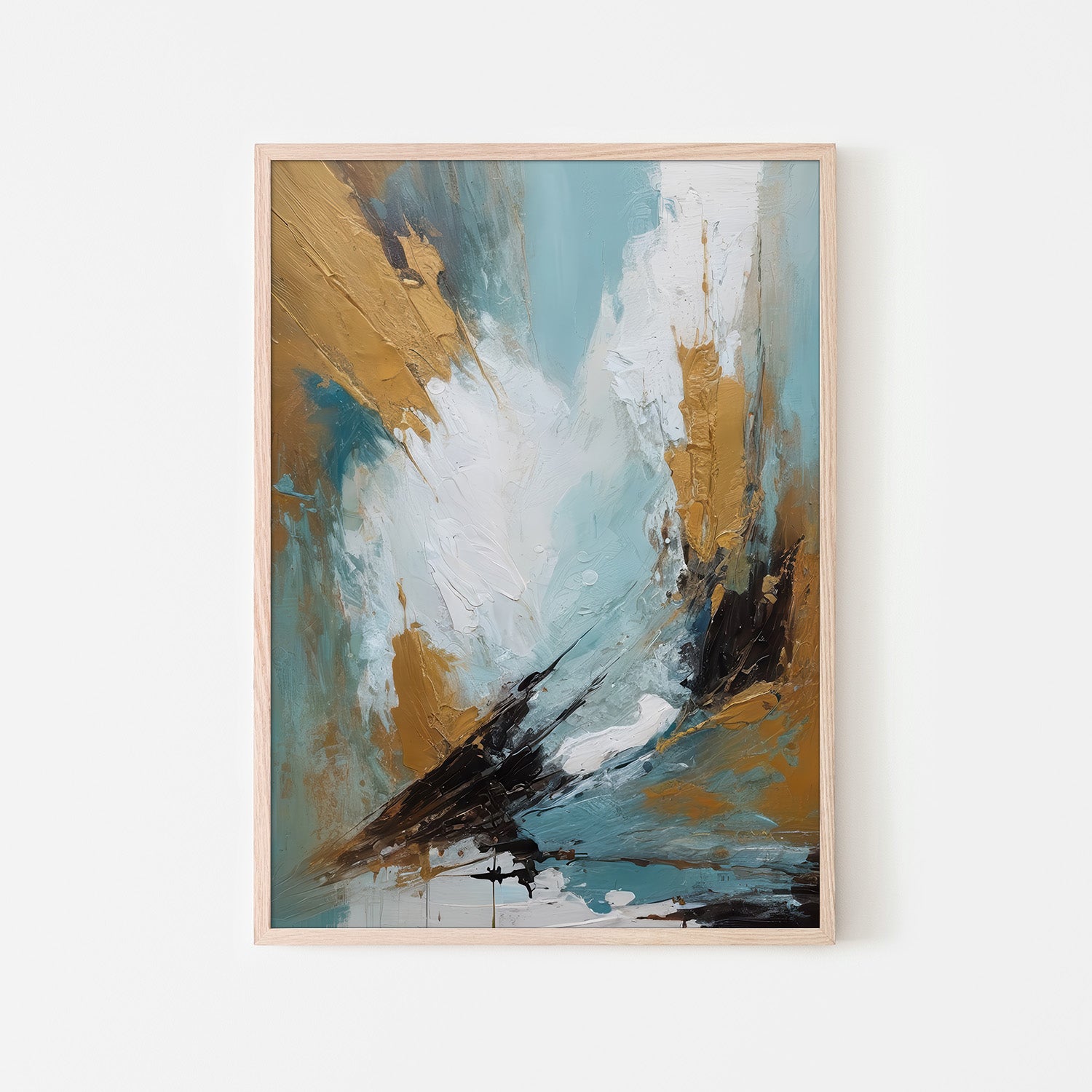 wall-art-print-canvas-poster-framed-flock of swallows-6