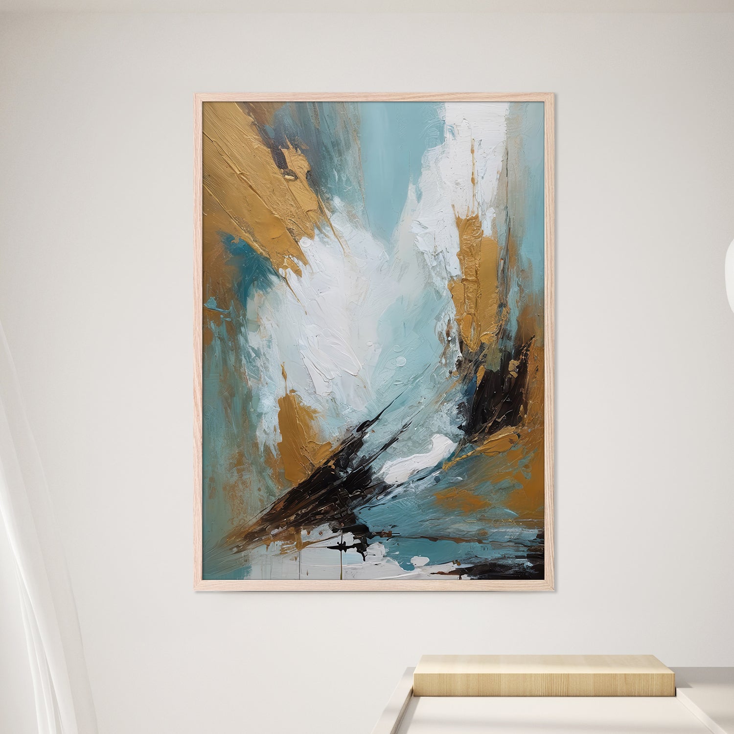 wall-art-print-canvas-poster-framed-flock of swallows-7