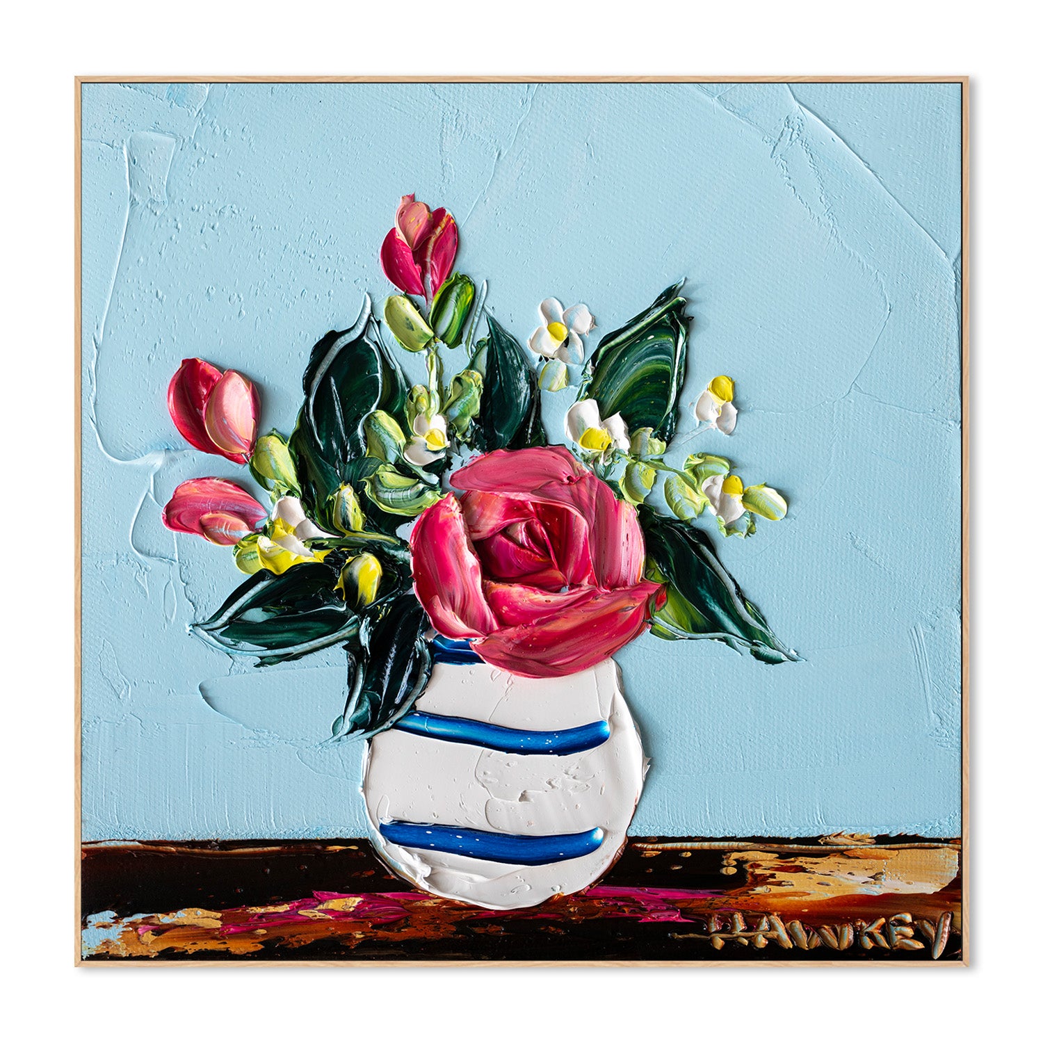 wall-art-print-canvas-poster-framed-Floral Celebration-4