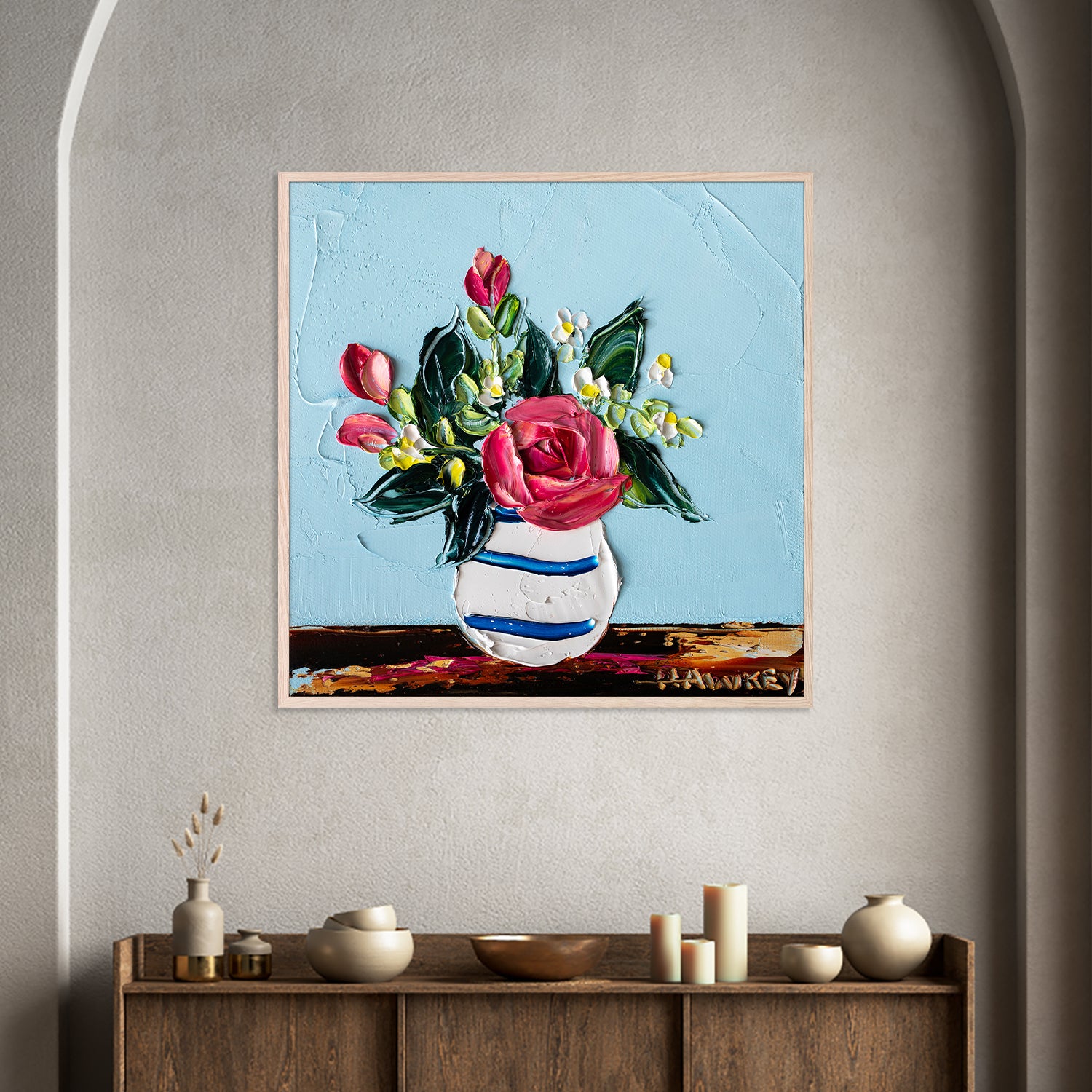 wall-art-print-canvas-poster-framed-Floral Celebration-7