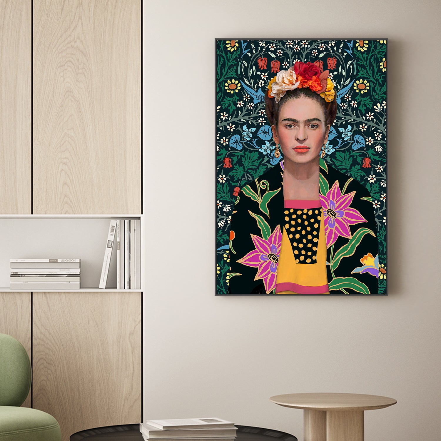 wall-art-print-canvas-poster-framed-Floral Essence-7