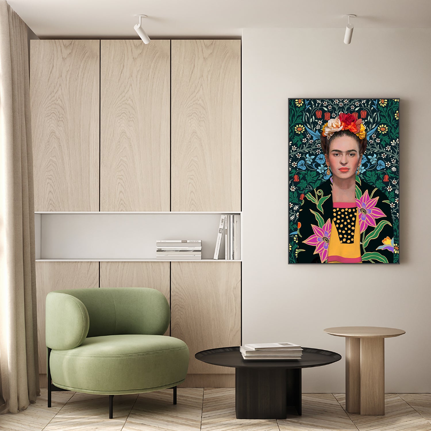 wall-art-print-canvas-poster-framed-Floral Essence-8