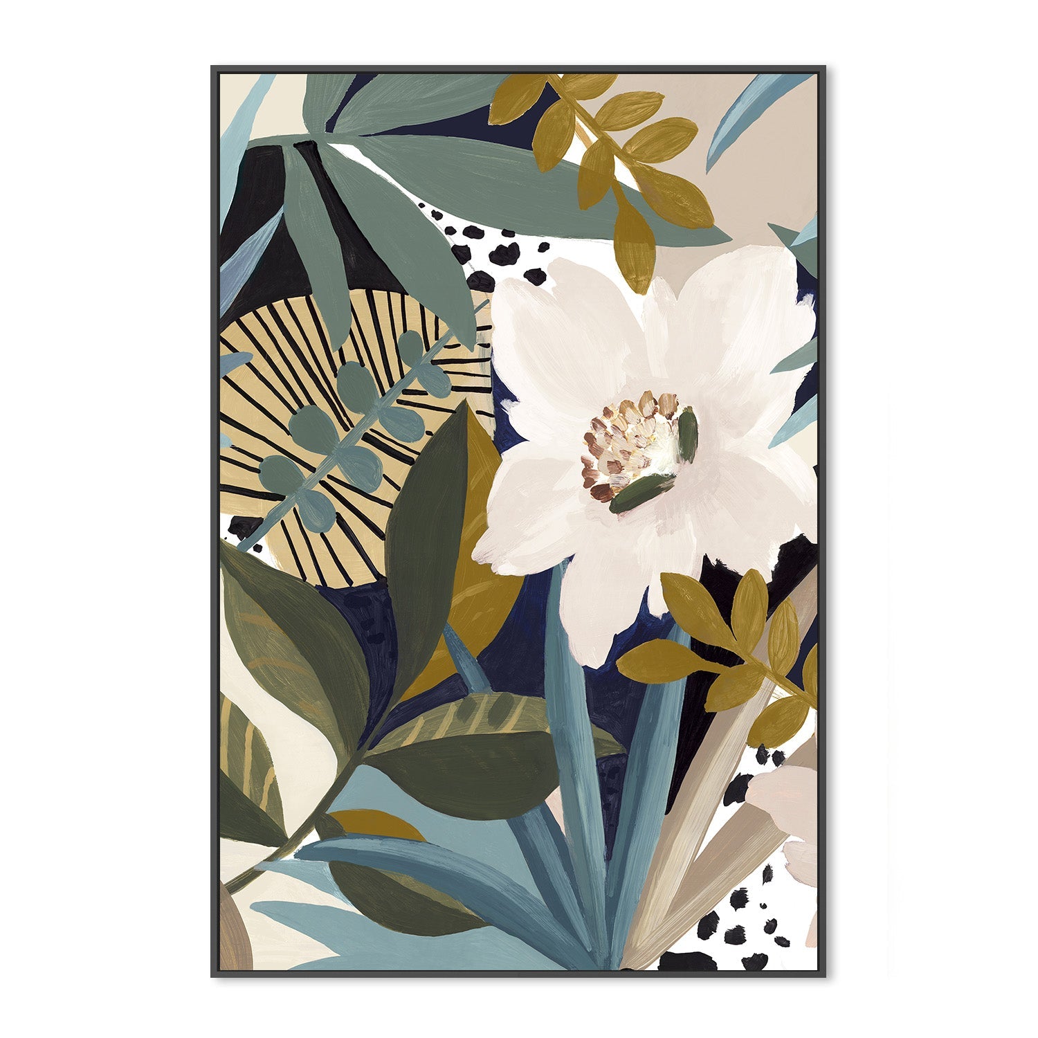 wall-art-print-canvas-poster-framed-Floral Symphony , By Eva Watts-3