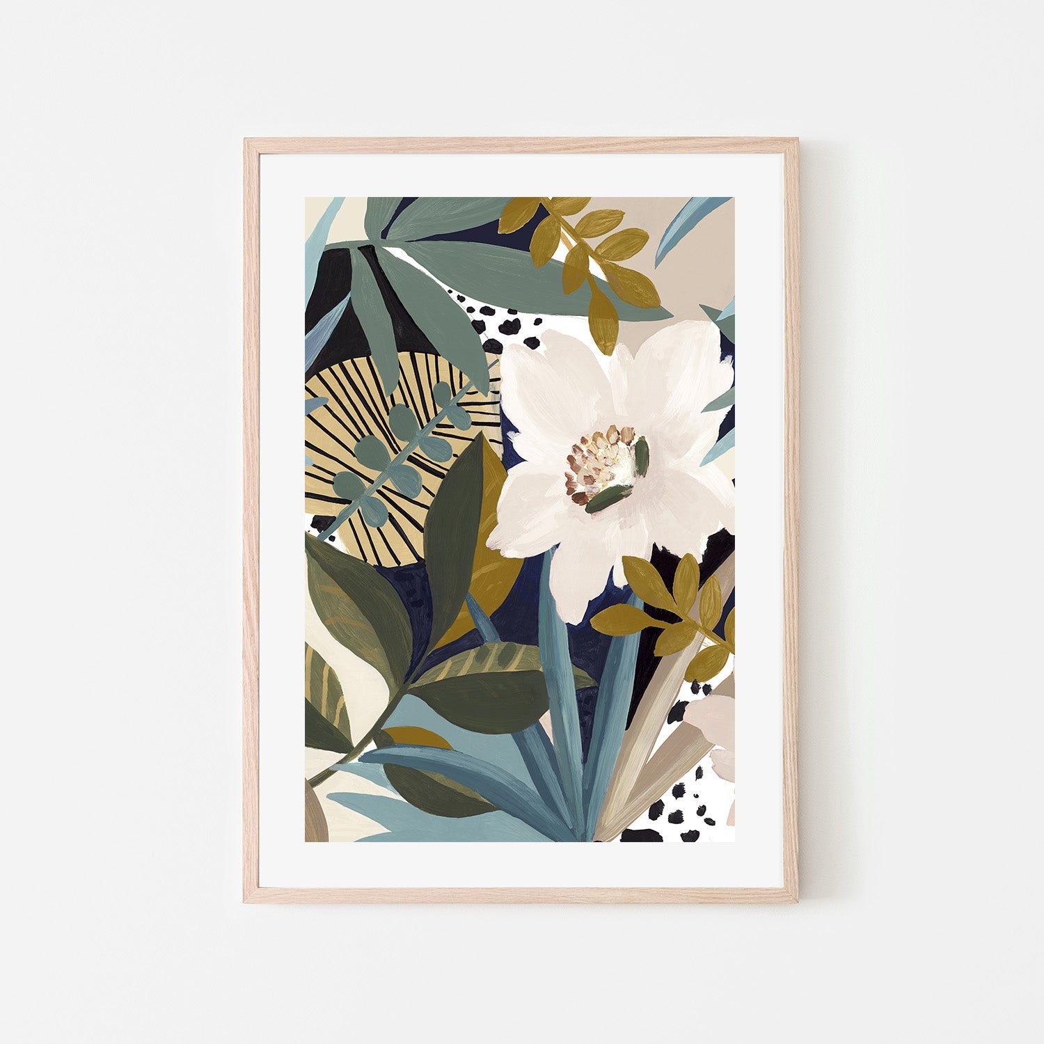 wall-art-print-canvas-poster-framed-Floral Symphony , By Eva Watts-6