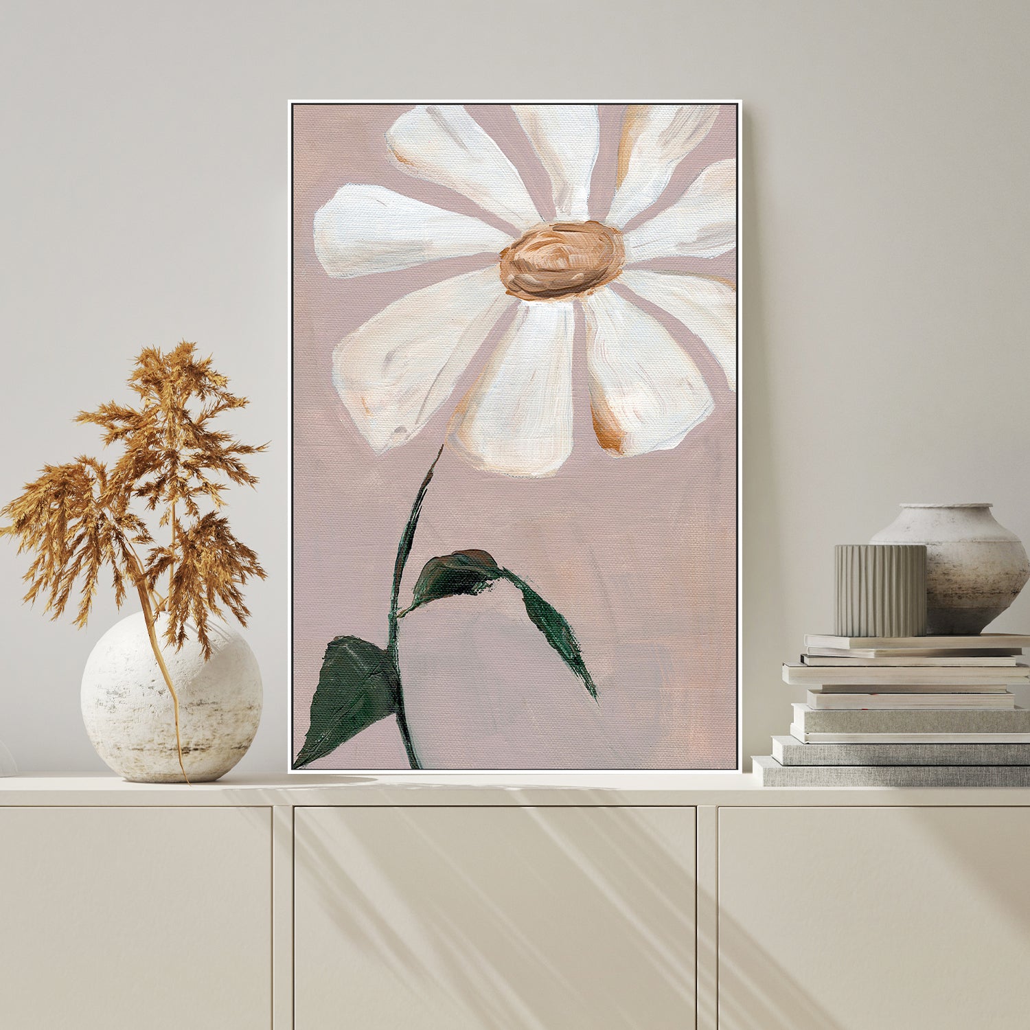 wall-art-print-canvas-poster-framed-Flower , By Nikita Jariwala-7