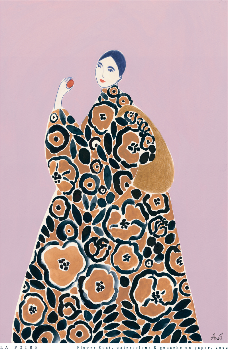 wall-art-print-canvas-poster-framed-Flower Coat , By La Poire-GIOIA-WALL-ART