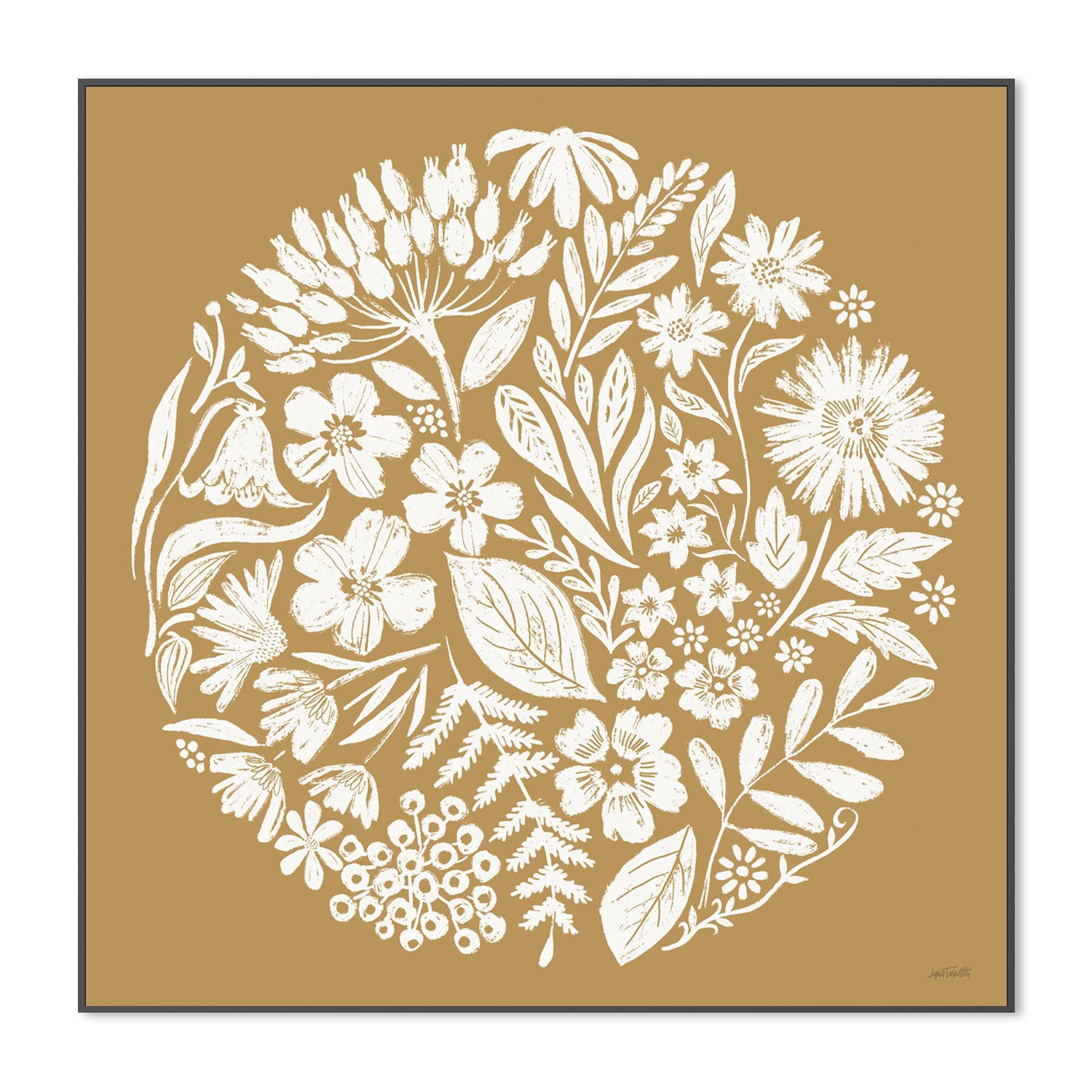 wall-art-print-canvas-poster-framed-Flower Fest, Style C-3