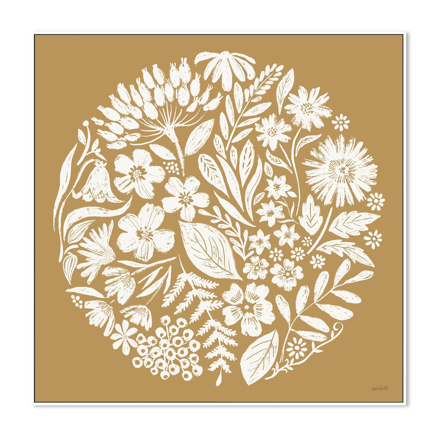 wall-art-print-canvas-poster-framed-Flower Fest, Style C-5