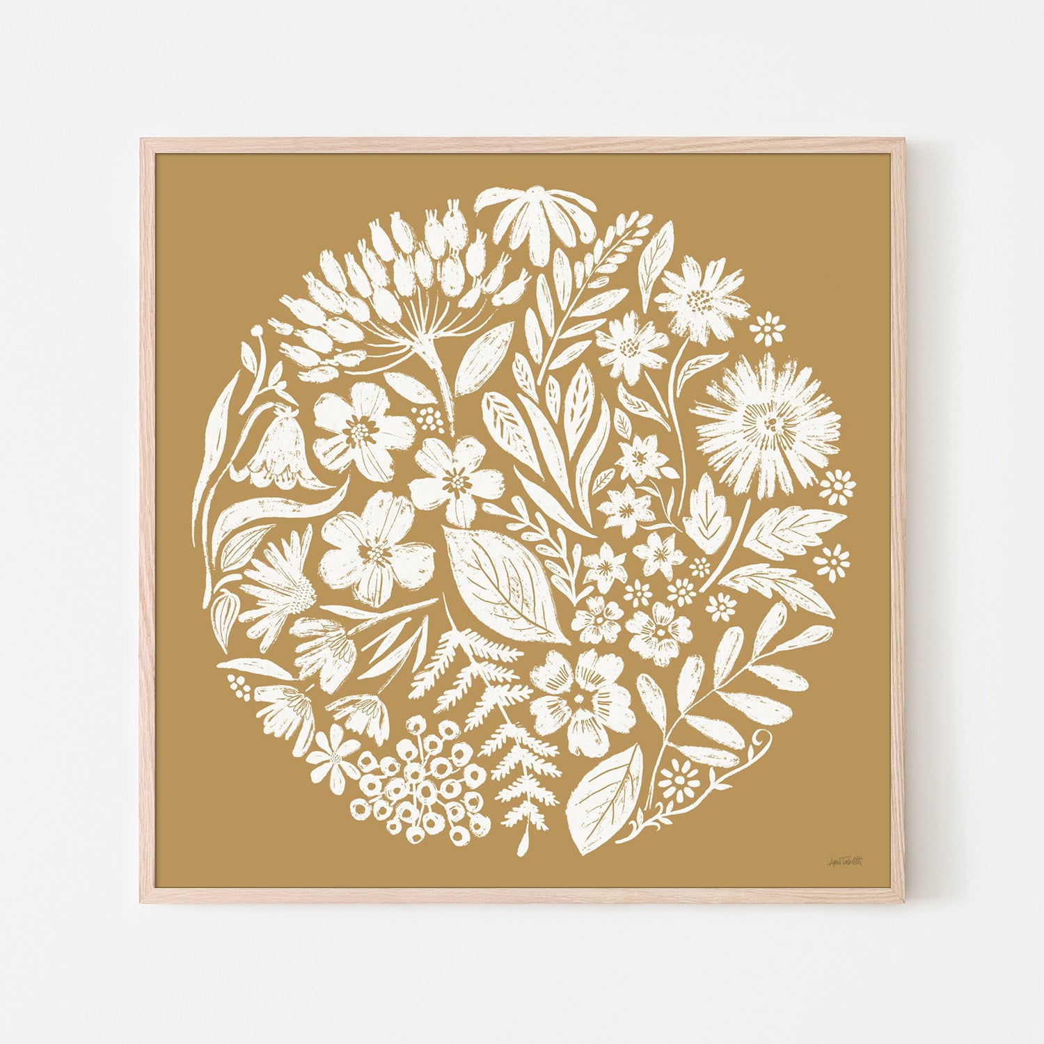 wall-art-print-canvas-poster-framed-Flower Fest, Style C-6