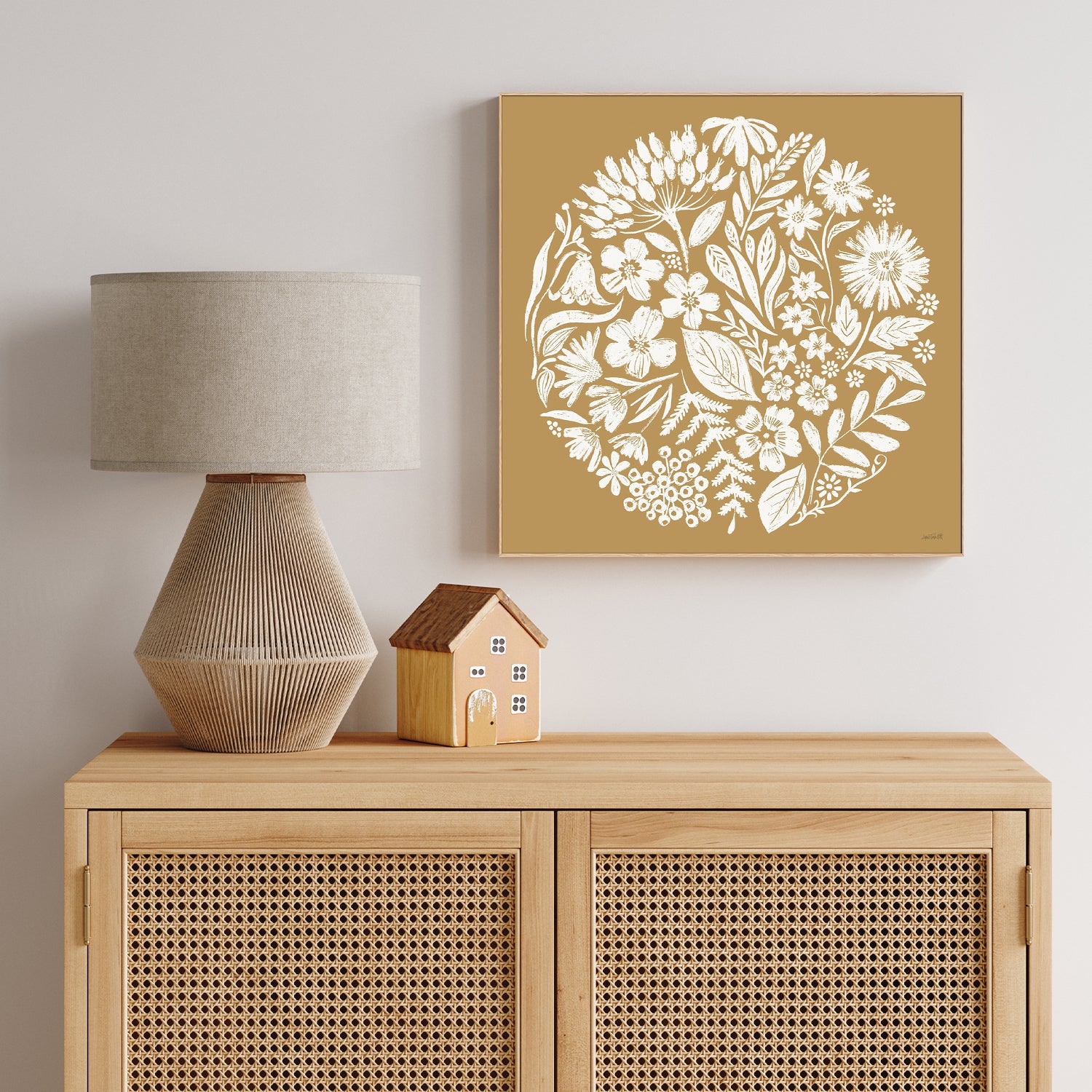 wall-art-print-canvas-poster-framed-Flower Fest, Style C-9