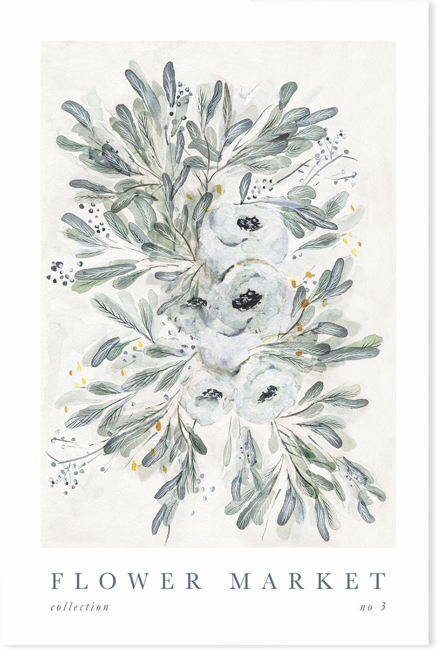 wall-art-print-canvas-poster-framed-Flower Market, Style C-GIOIA-WALL-ART