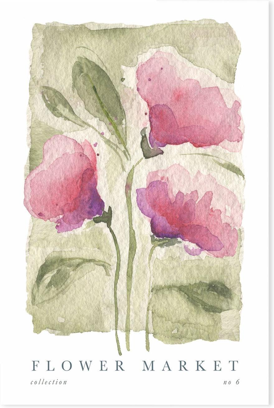 wall-art-print-canvas-poster-framed-Flower Market, Style F-GIOIA-WALL-ART
