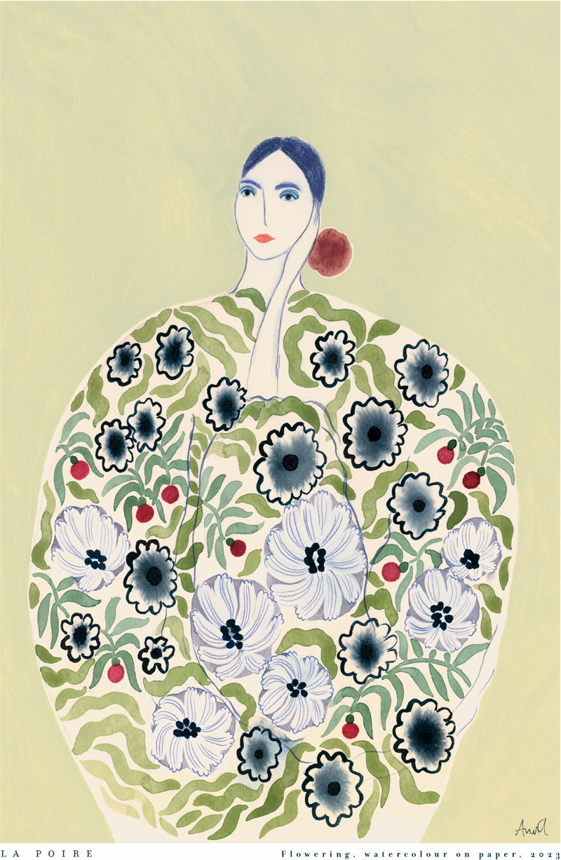 wall-art-print-canvas-poster-framed-Flowering , By La Poire-GIOIA-WALL-ART
