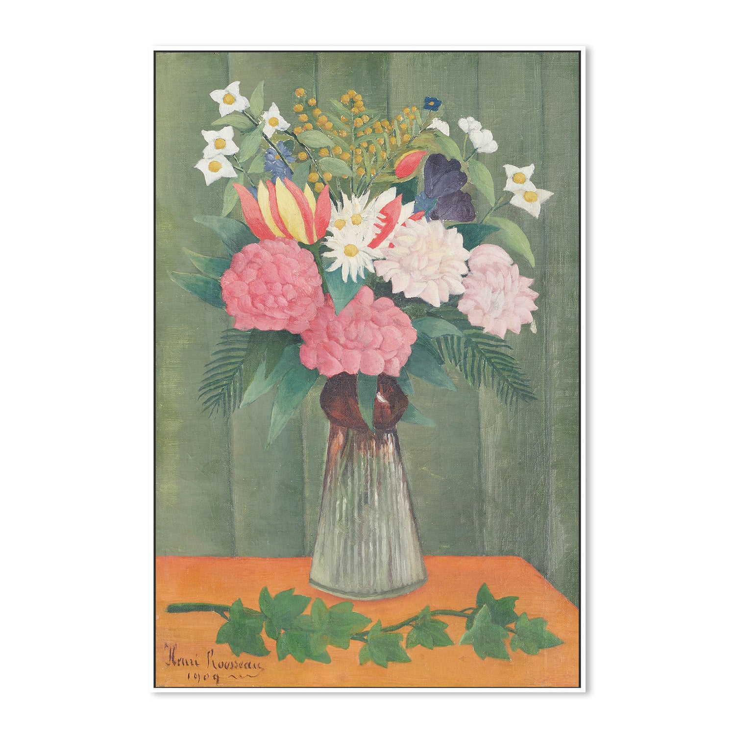 wall-art-print-canvas-poster-framed-Flowers In a Vase-5