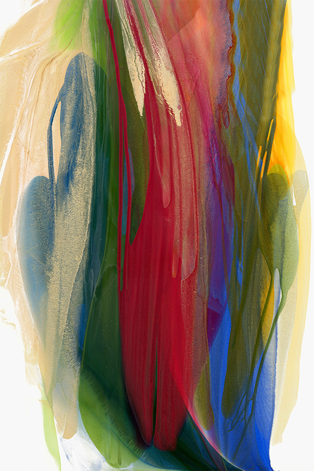 wall-art-print-canvas-poster-framed-Flowing Colors in Harmony-1