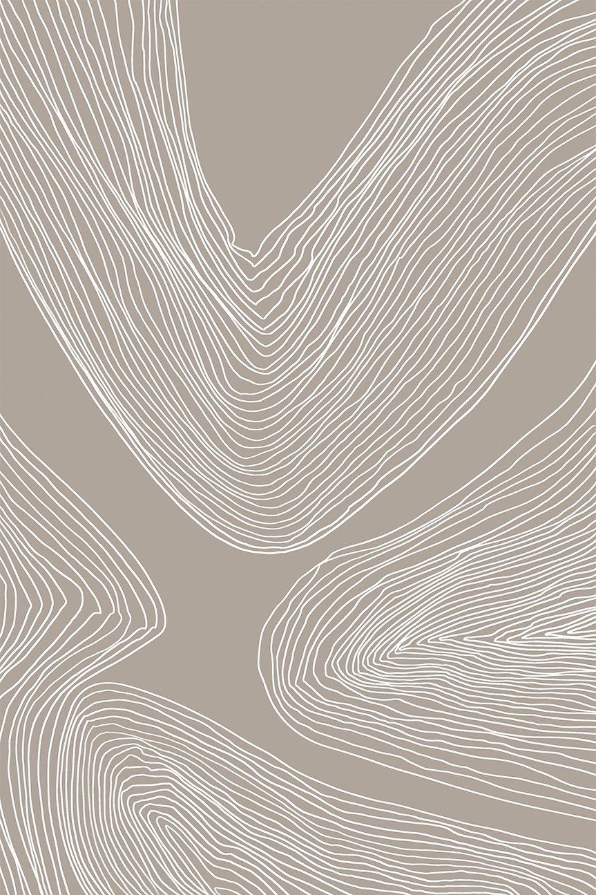 wall-art-print-canvas-poster-framed-Flowing Contours Line Art-1