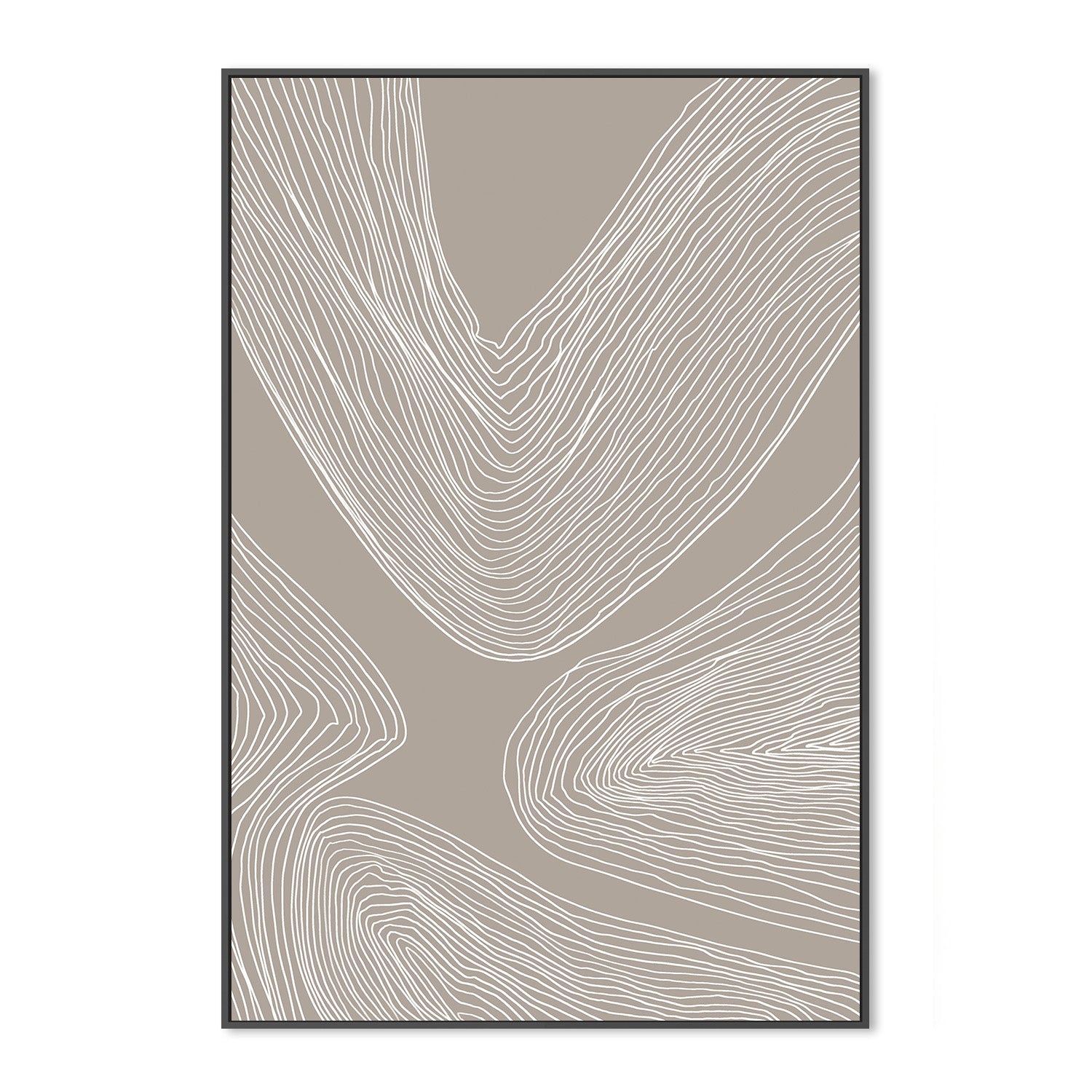 wall-art-print-canvas-poster-framed-Flowing Contours Line Art-3