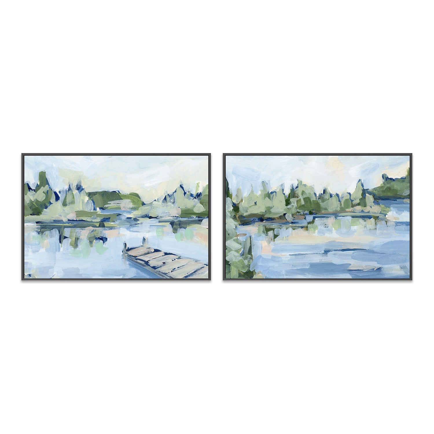 wall-art-print-canvas-poster-framed-Fly Fishing Oasis , Style B & C , Set Of 2, By Jetty Home , By Jetty Home-3
