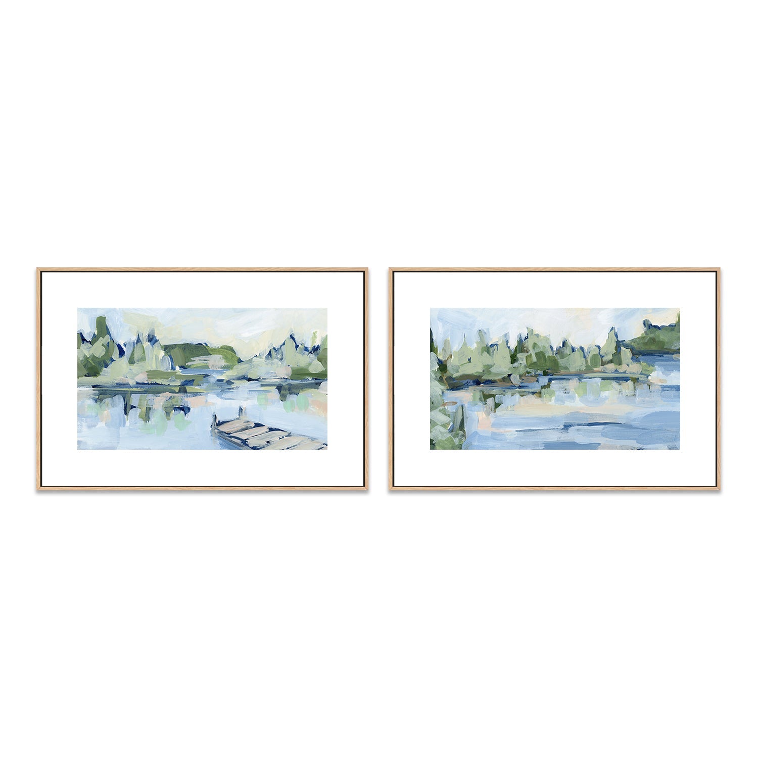 wall-art-print-canvas-poster-framed-Fly Fishing Oasis , Style B & C , Set Of 2, By Jetty Home , By Jetty Home-6