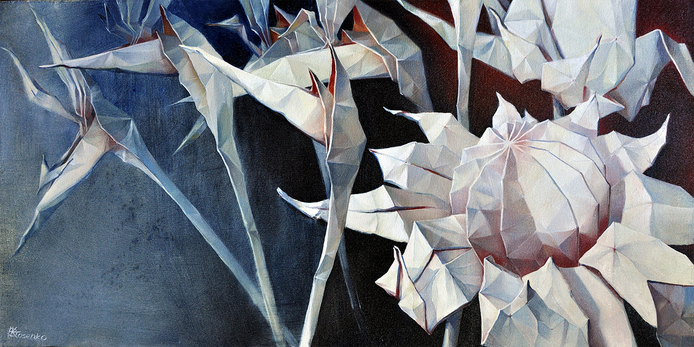 wall-art-print-canvas-poster-framed-Fold And Turn And Fold Again , By Olena Kosenko-1