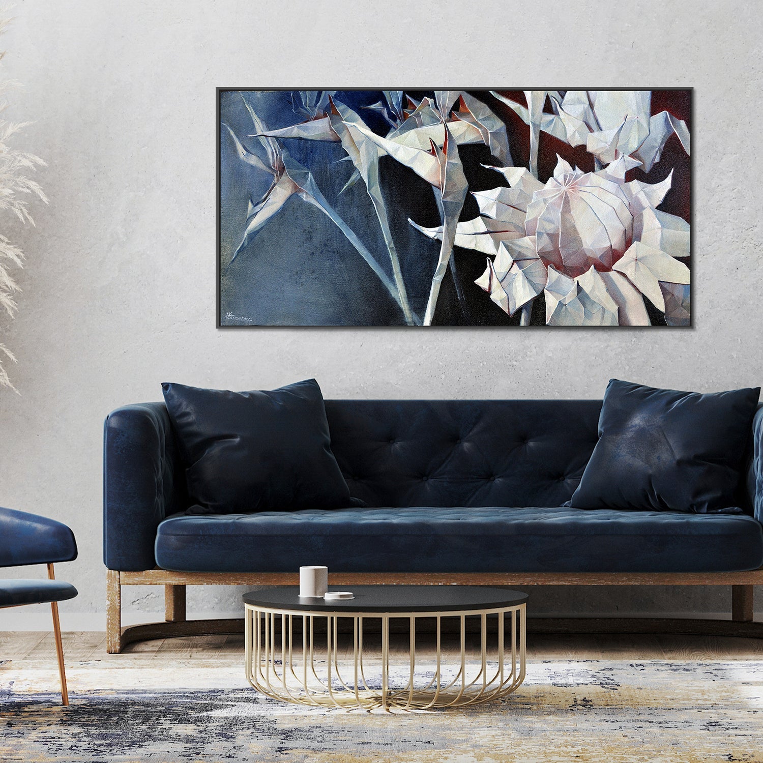 wall-art-print-canvas-poster-framed-Fold And Turn And Fold Again , By Olena Kosenko-2