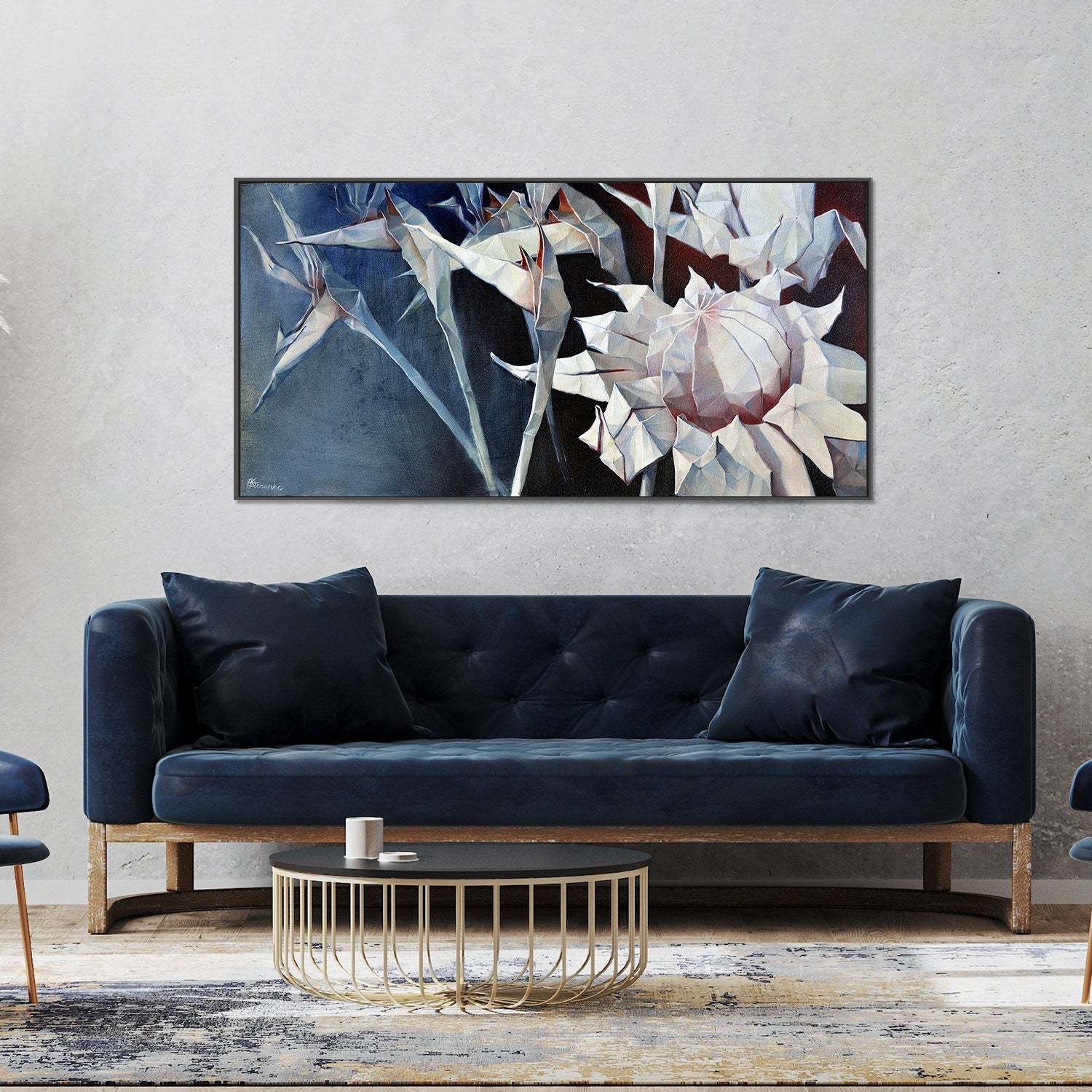 wall-art-print-canvas-poster-framed-Fold And Turn And Fold Again , By Olena Kosenko-7