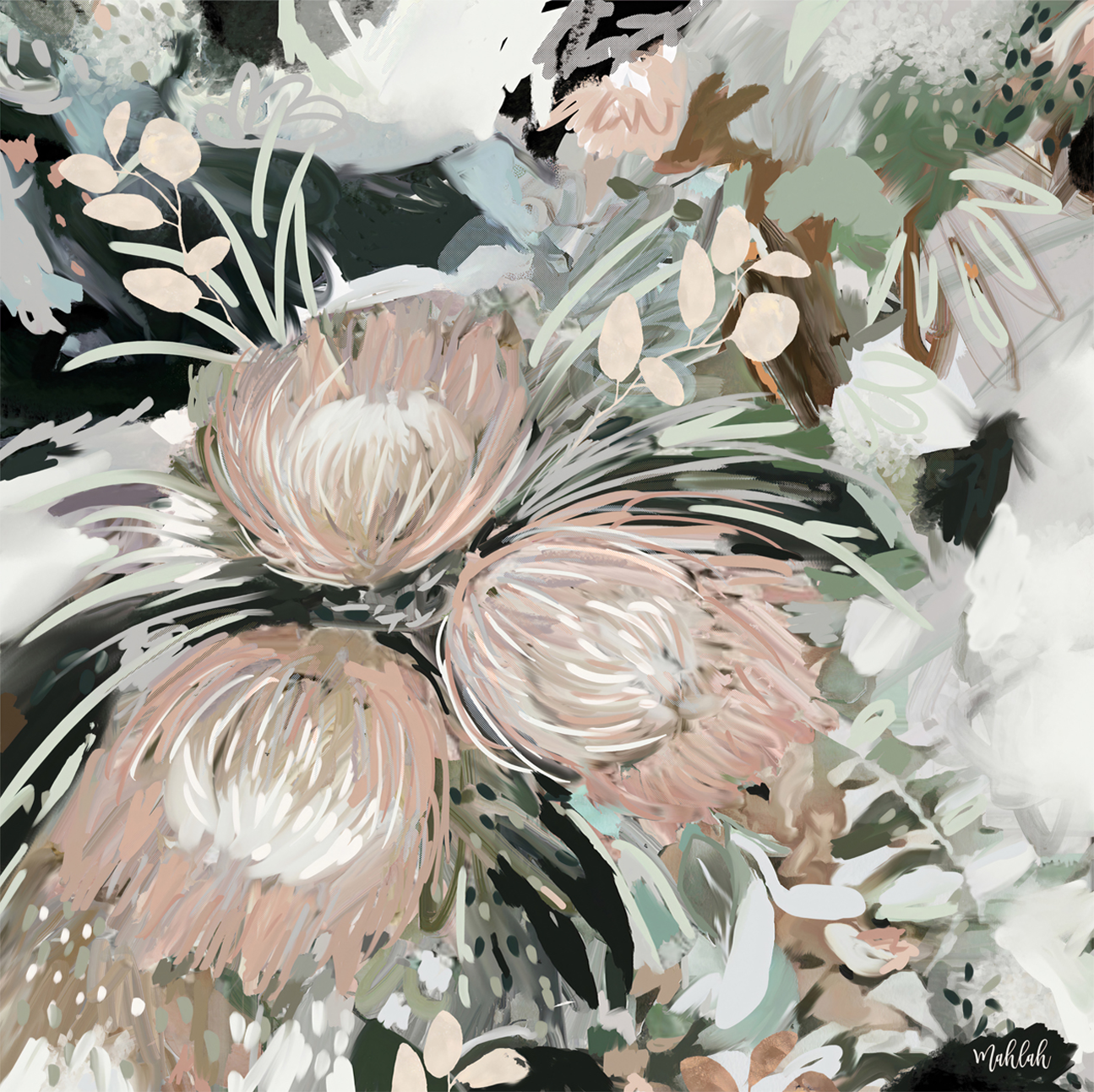 wall-art-print-canvas-poster-framed-Forbes Florals , By Inkheart Designs-1