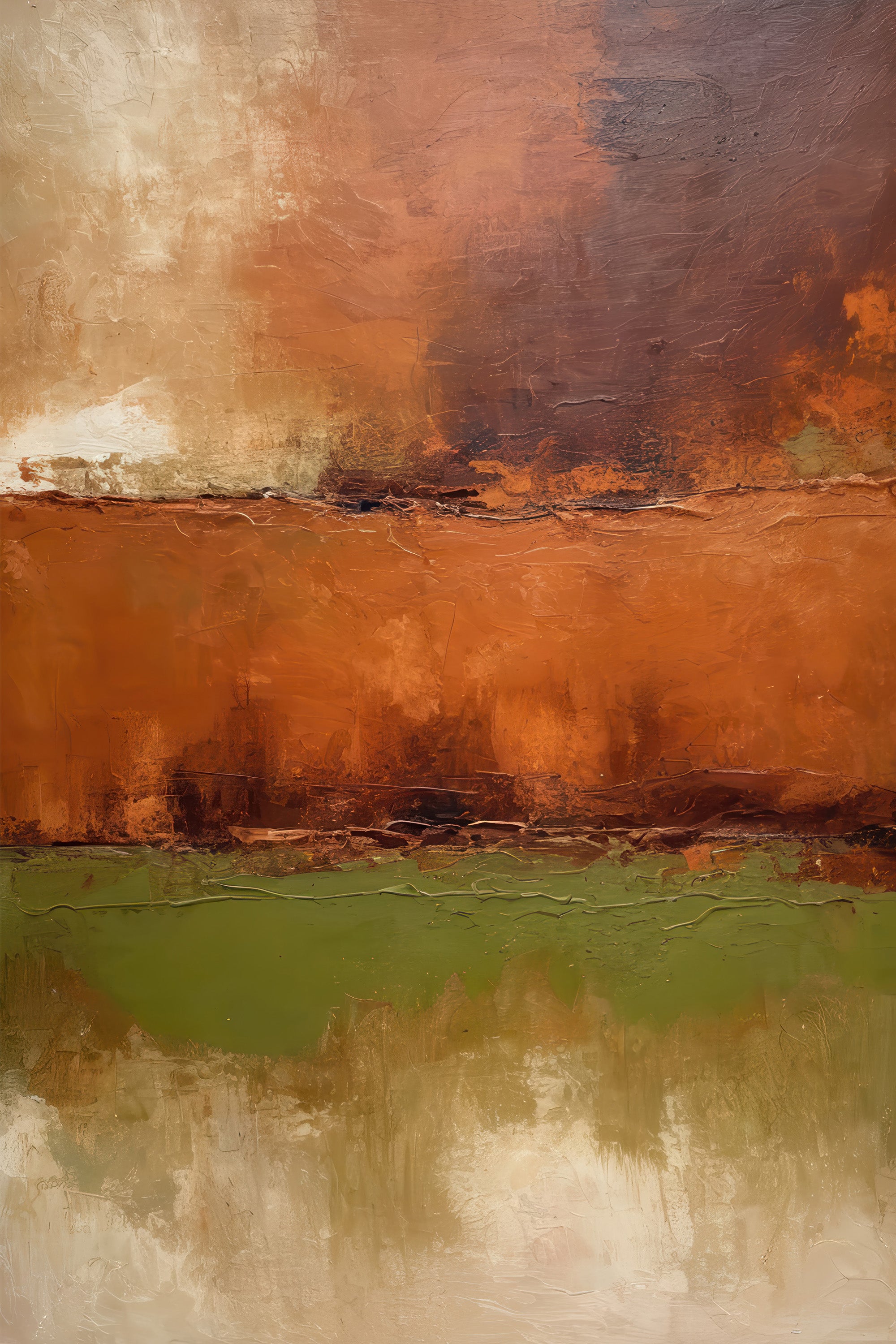 wall-art-print-canvas-poster-framed-forest and flame-1