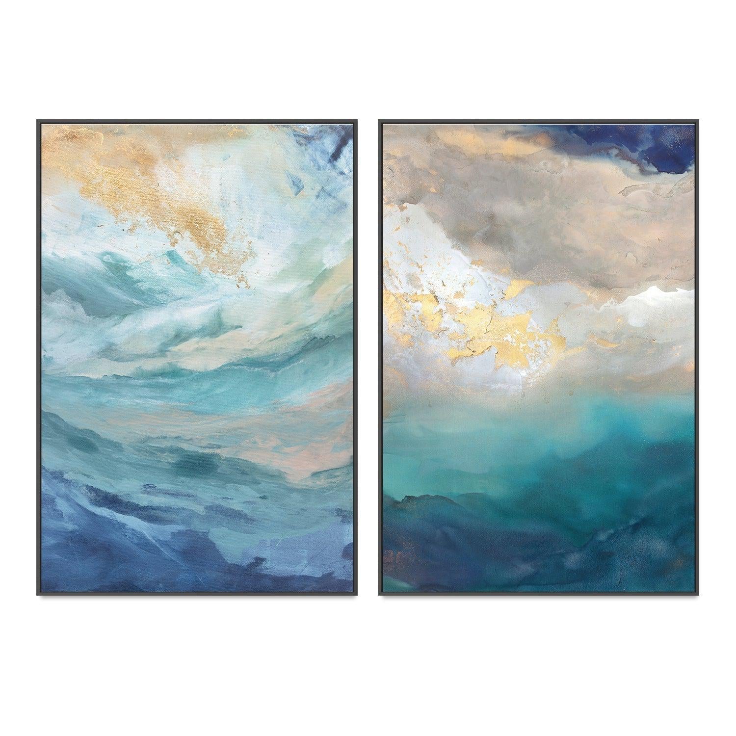 wall-art-print-canvas-poster-framed-Forever Possibilities, Saint Helena, Set Of 2-by-Julia Contacessi-Gioia Wall Art