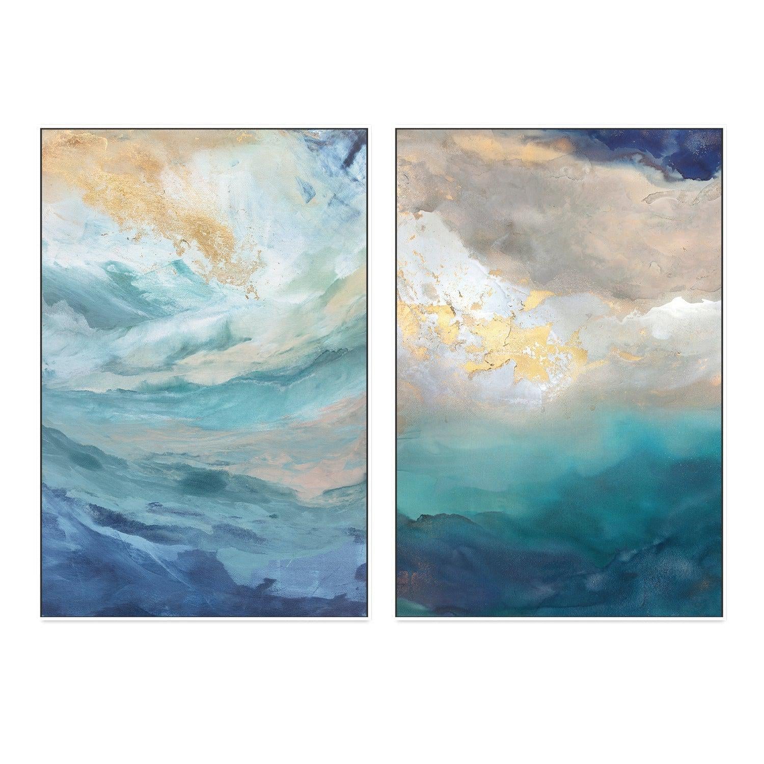 wall-art-print-canvas-poster-framed-Forever Possibilities, Saint Helena, Set Of 2-by-Julia Contacessi-Gioia Wall Art