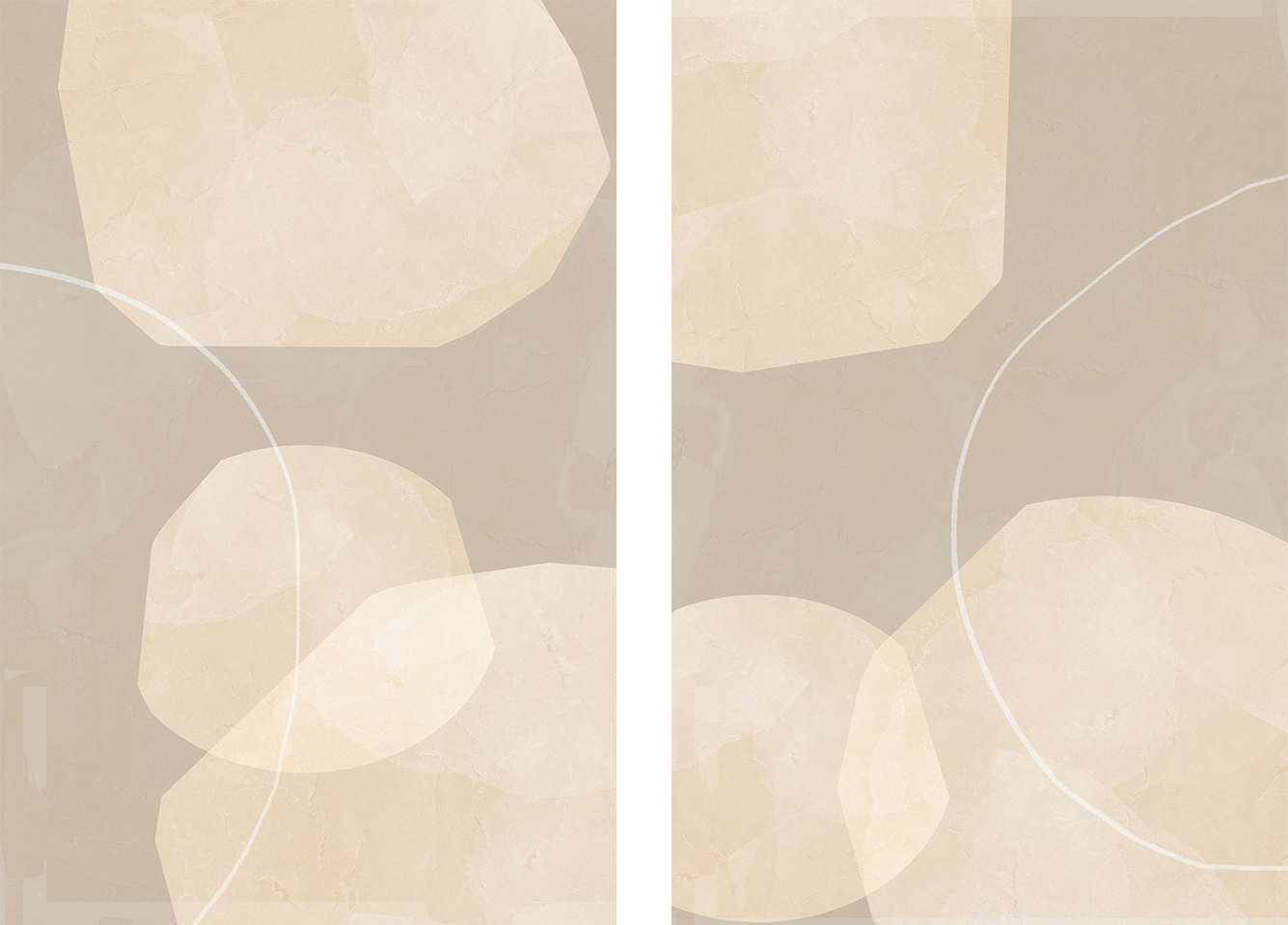 wall-art-print-canvas-poster-framed-Form, Style A & B, Set Of 2 , By Aoibhne Hogan-1