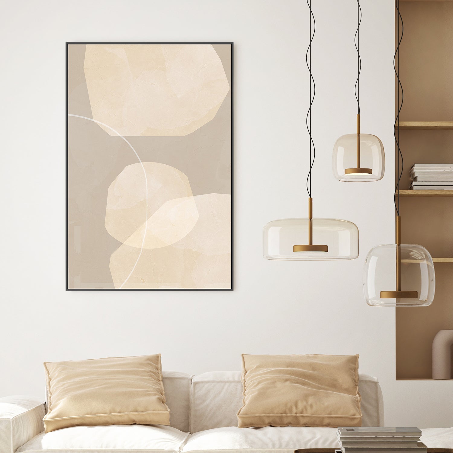 wall-art-print-canvas-poster-framed-Form, Style A , By Aoibhne Hogan-2