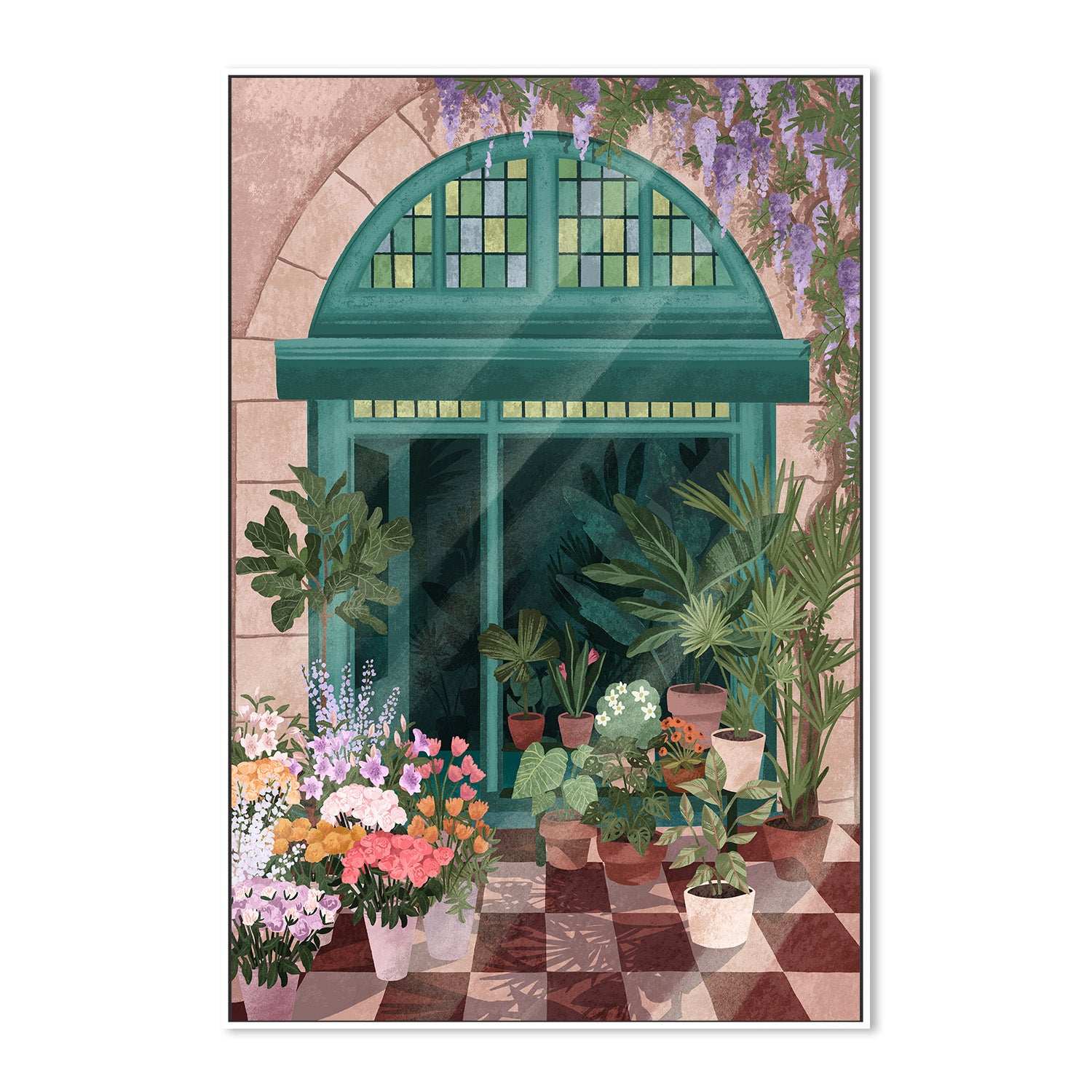 wall-art-print-canvas-poster-framed-French Flowershop-5