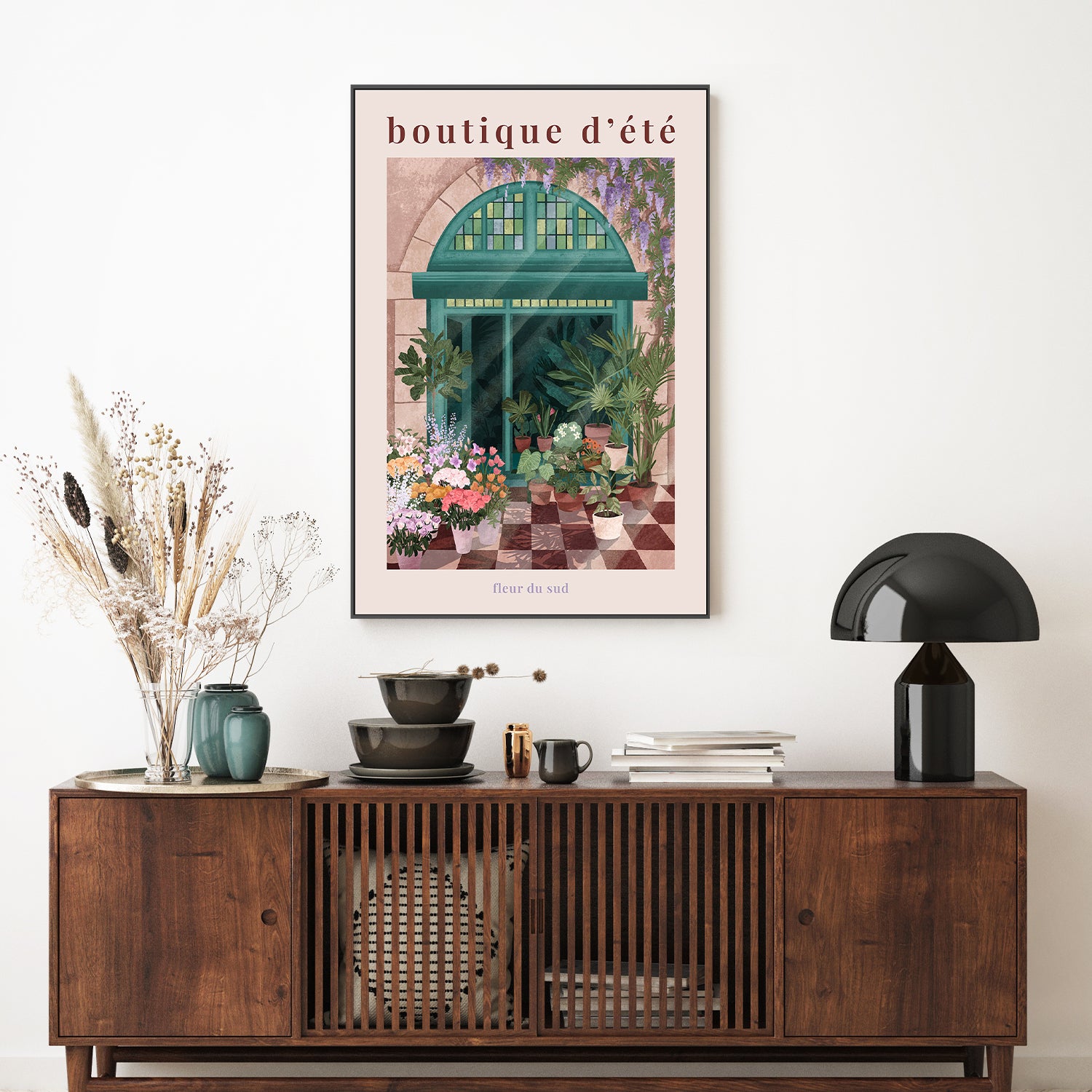 wall-art-print-canvas-poster-framed-French Flowershop Poster-7