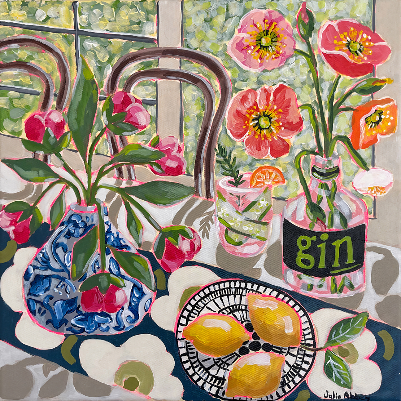 wall-art-print-canvas-poster-framed-Fresh Lemons , By Julia Abbey-1