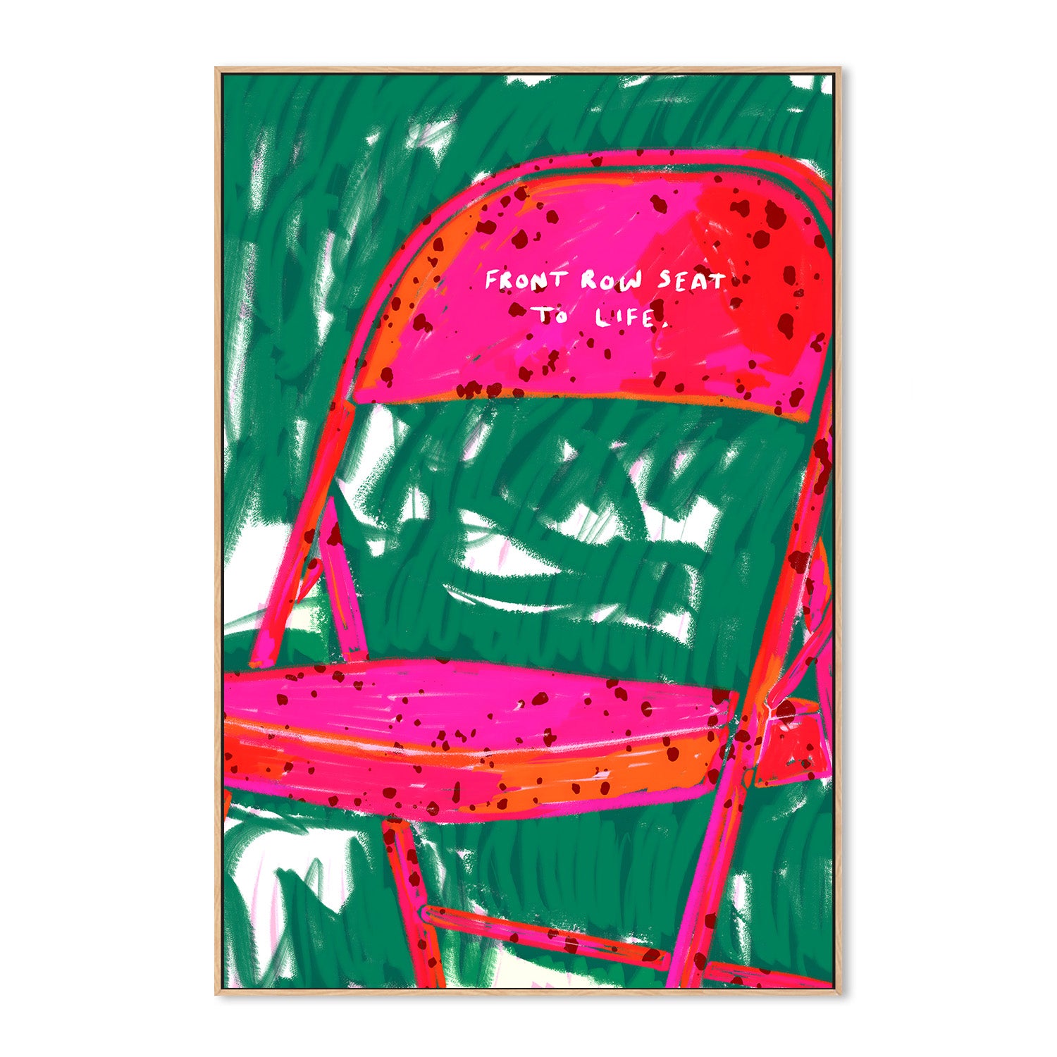 wall-art-print-canvas-poster-framed-Front Row Seat To Life-4