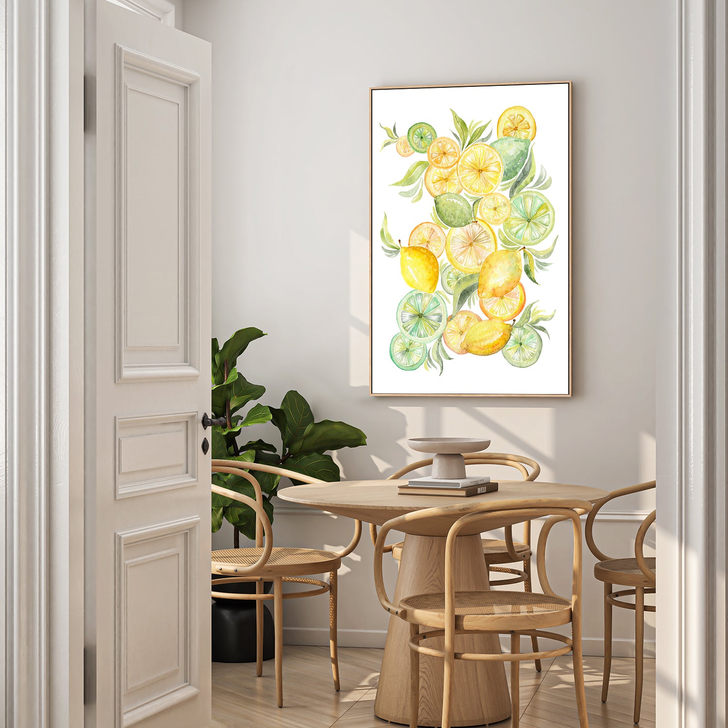 wall-art-print-canvas-poster-framed-Fruit collection - lemon & Limes-9
