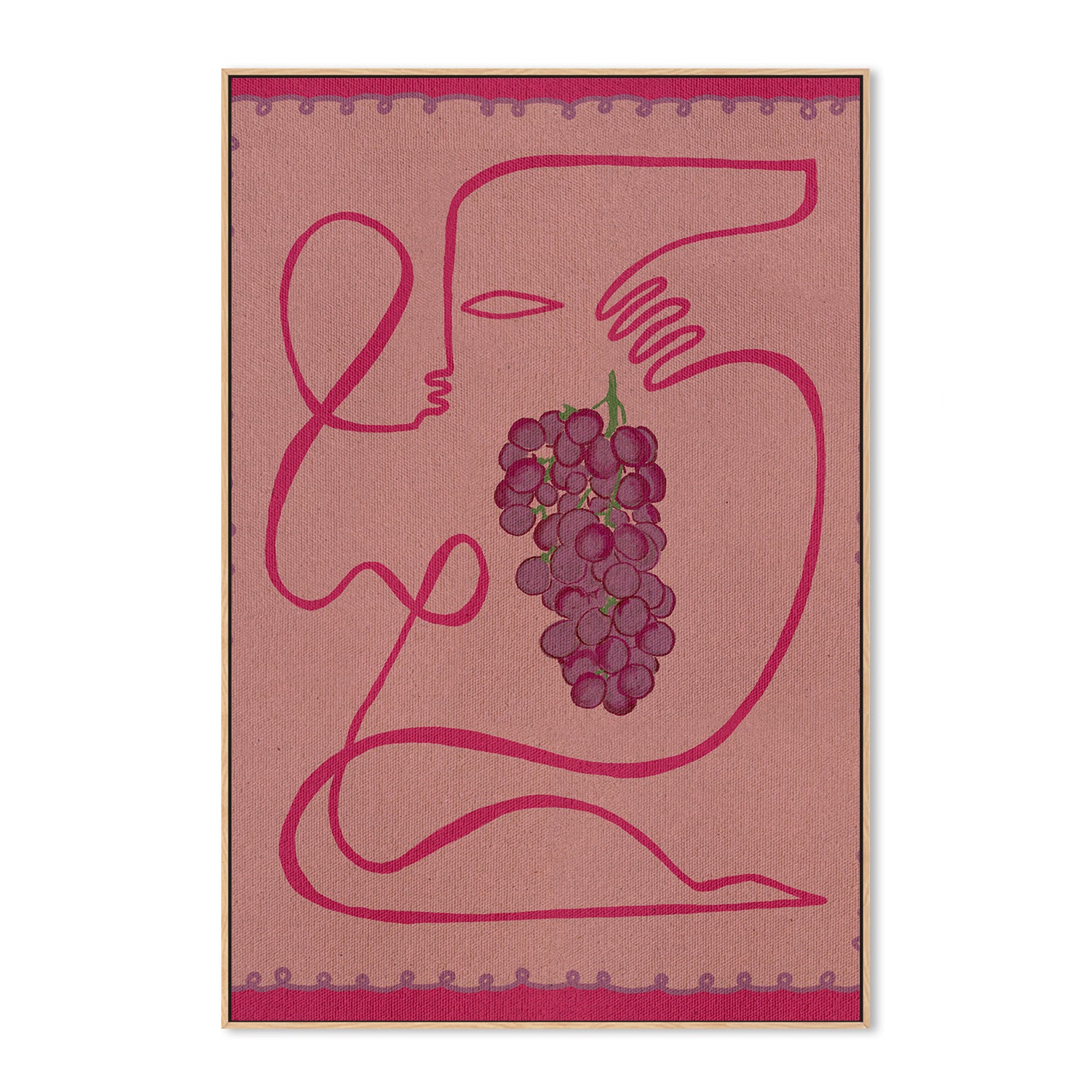 wall-art-print-canvas-poster-framed-Fruit Fiesta, Style F-4