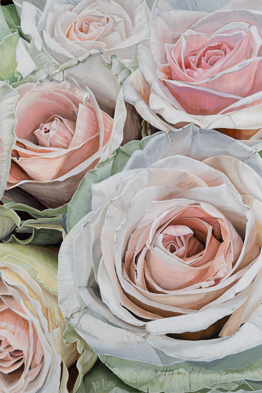 wall-art-print-canvas-poster-framed-Frutteto Roses , By Hsin Lin-1