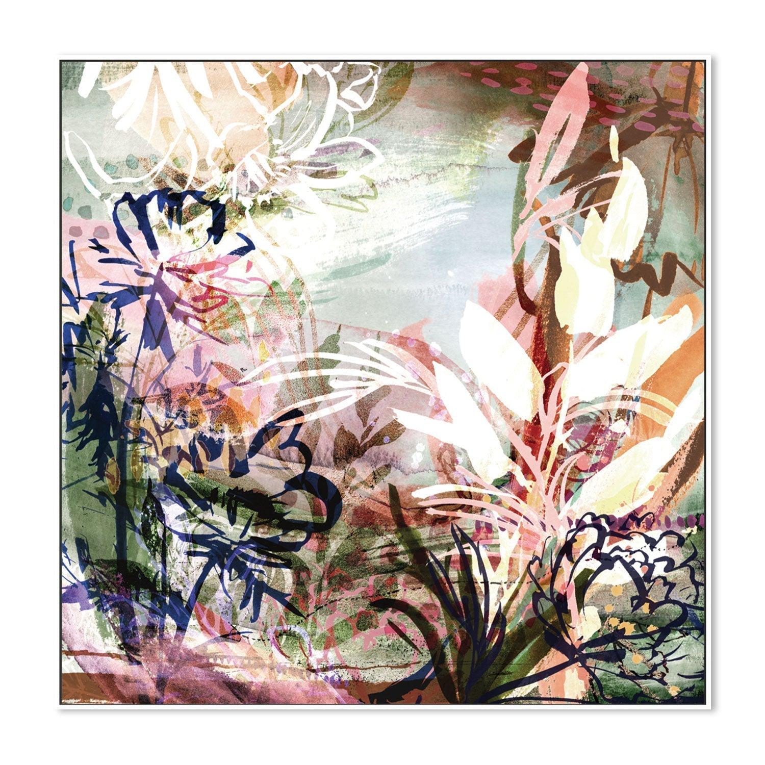 wall-art-print-canvas-poster-framed-Garden Abstract Style F-by-Dear Musketeer Studio-Gioia Wall Art