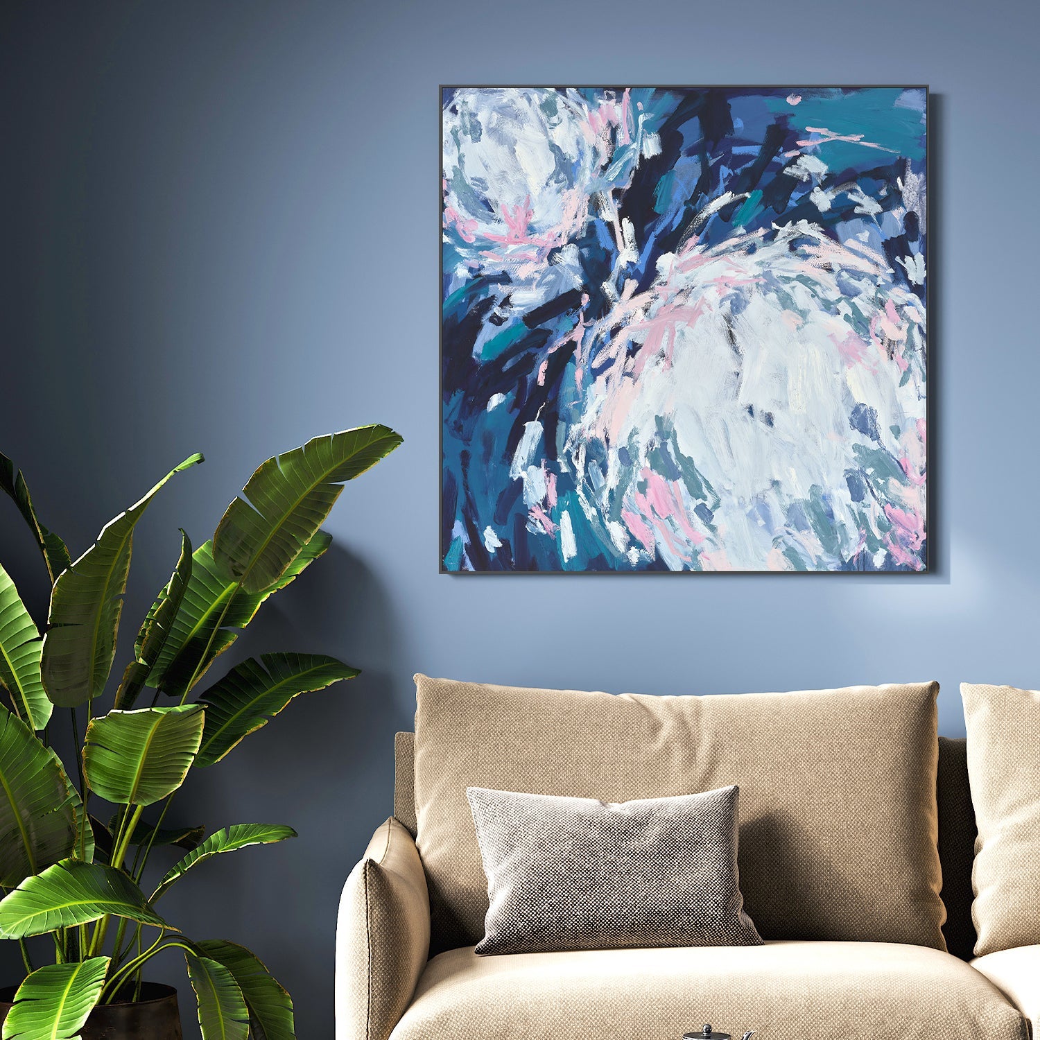 wall-art-print-canvas-poster-framed-Garden Bloom, Style A , By Alicia Benetatos-2