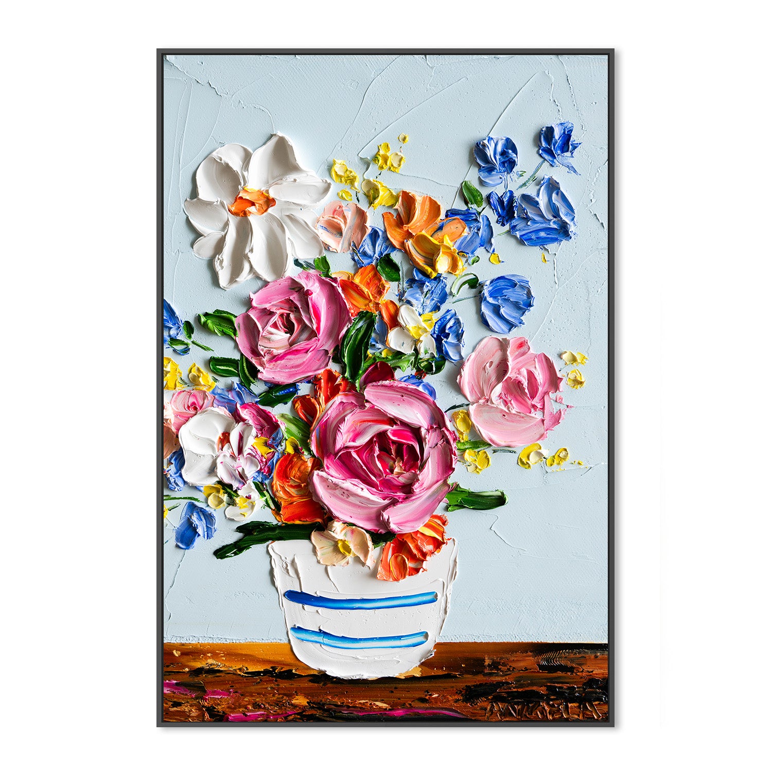 wall-art-print-canvas-poster-framed-Garden Gathering-3