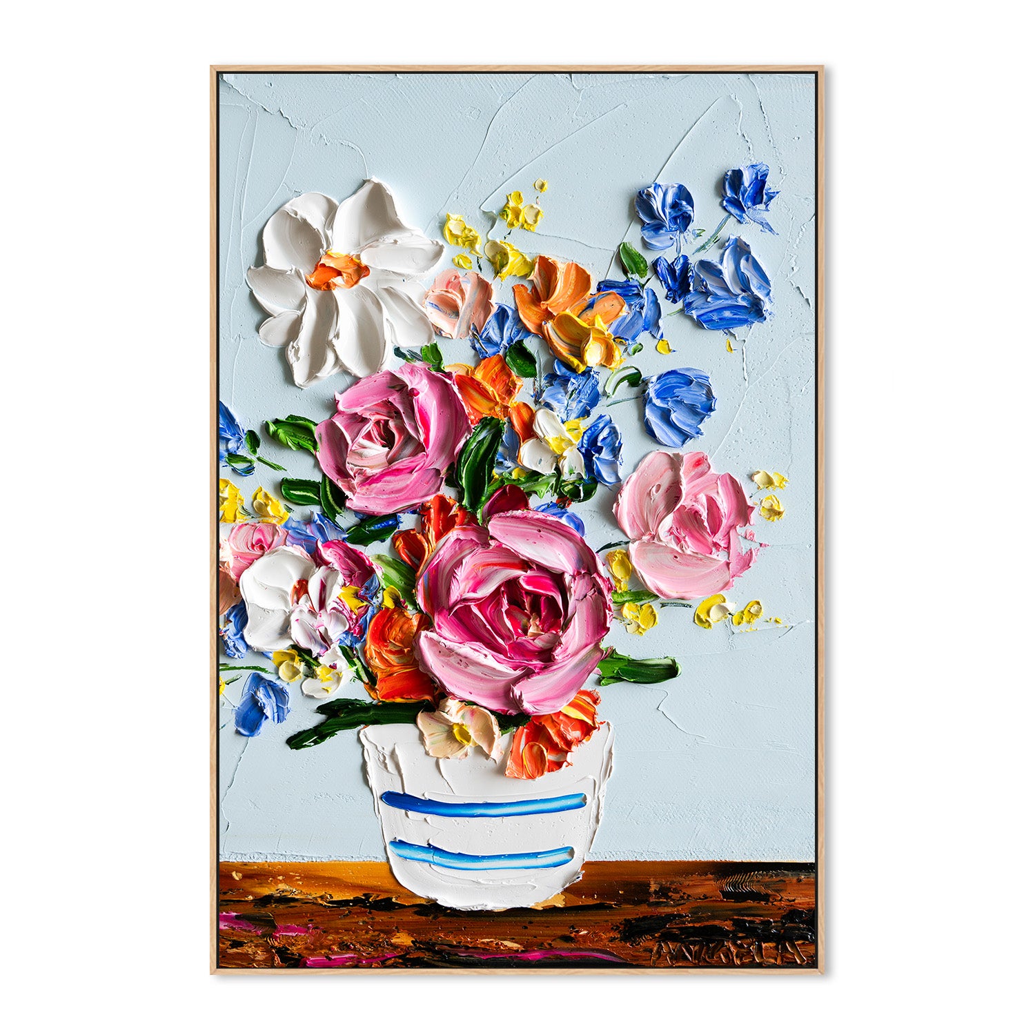 wall-art-print-canvas-poster-framed-Garden Gathering-4