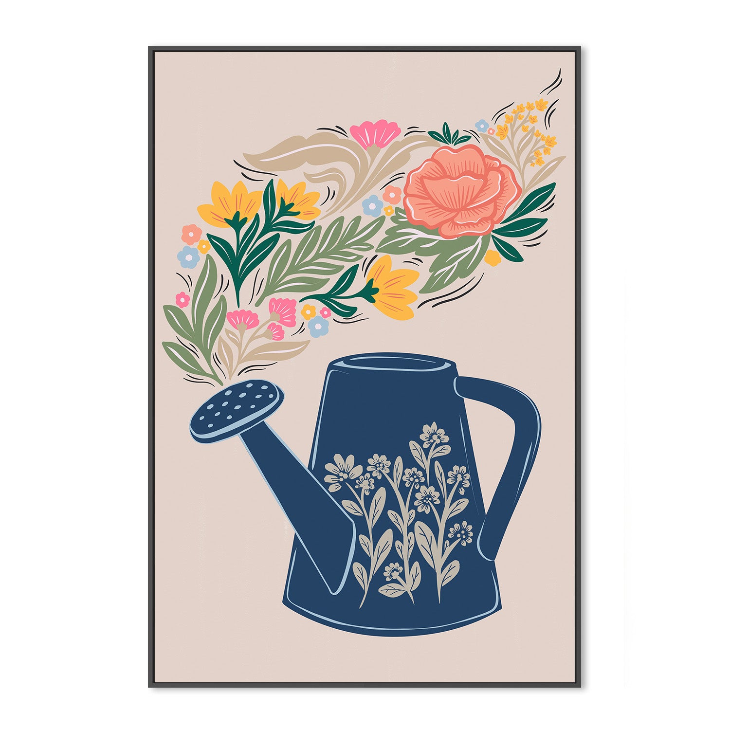 wall-art-print-canvas-poster-framed-Garden Glory , By Nikita Jariwala-3