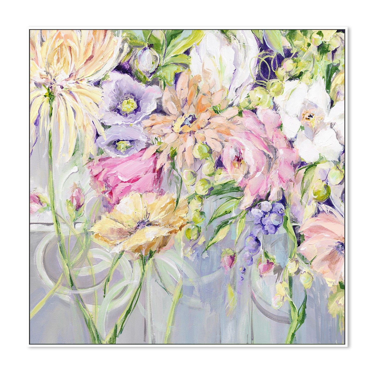 wall-art-print-canvas-poster-framed-Garden Song-5